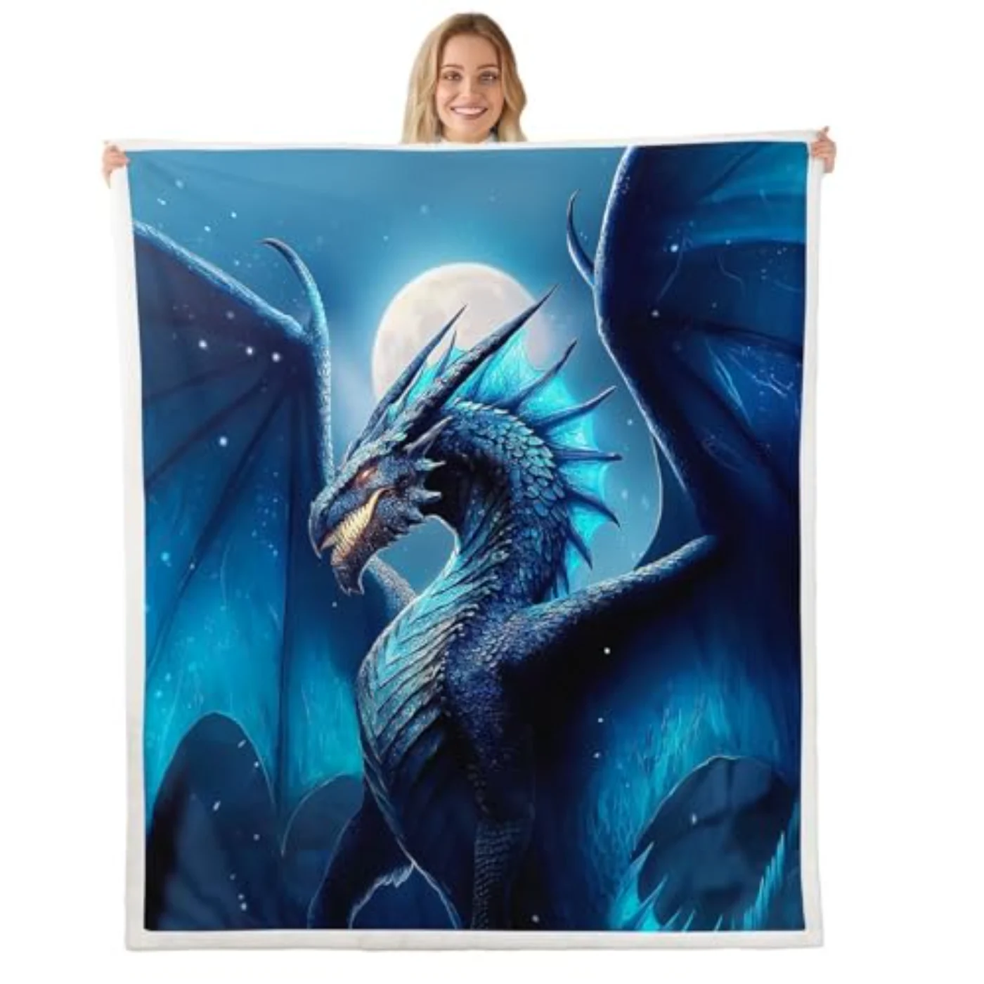 Lightning Dragon Blanket X80 Magical Throw, Twin
