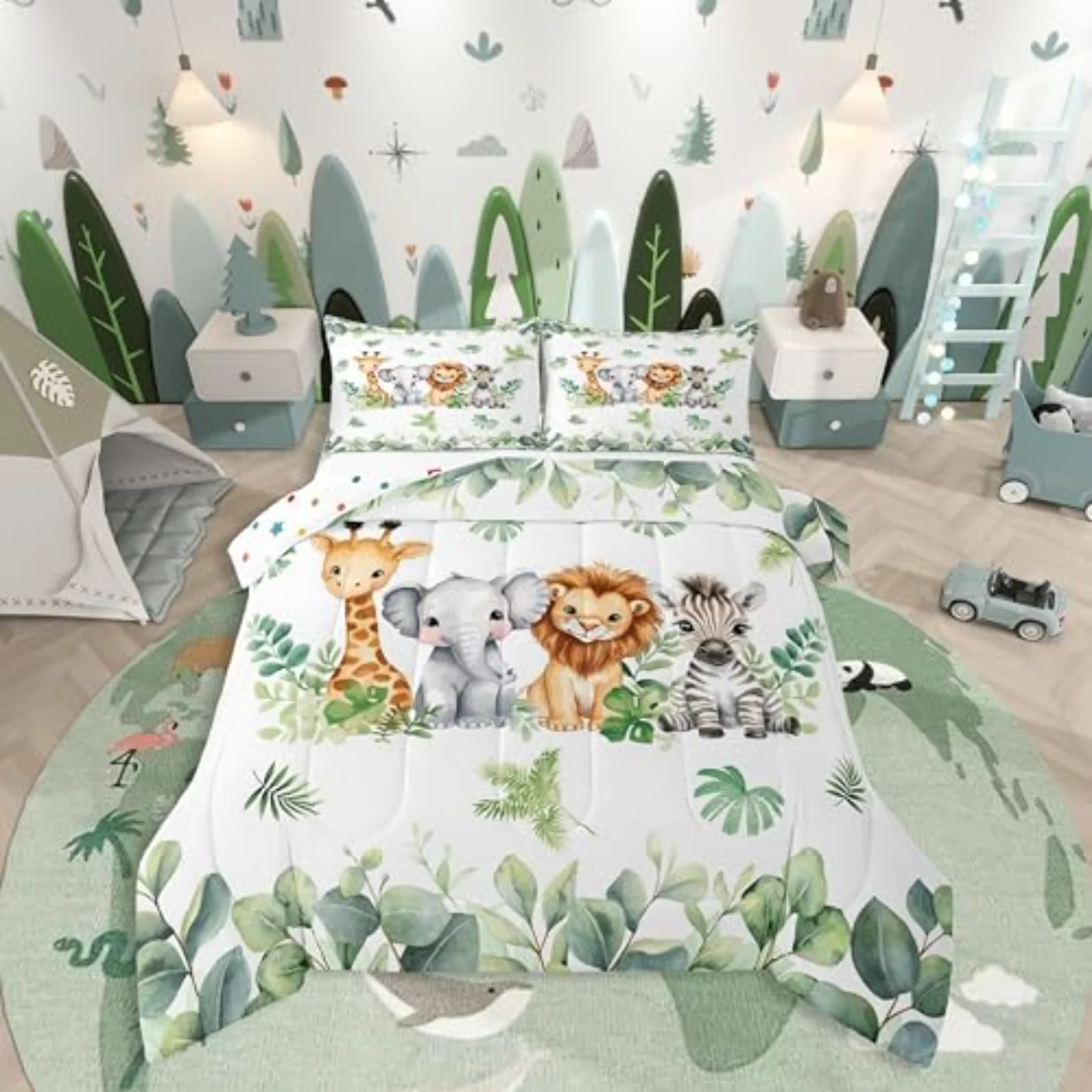 Jungle Animal Boys Nursery Giraffe (3BKV)