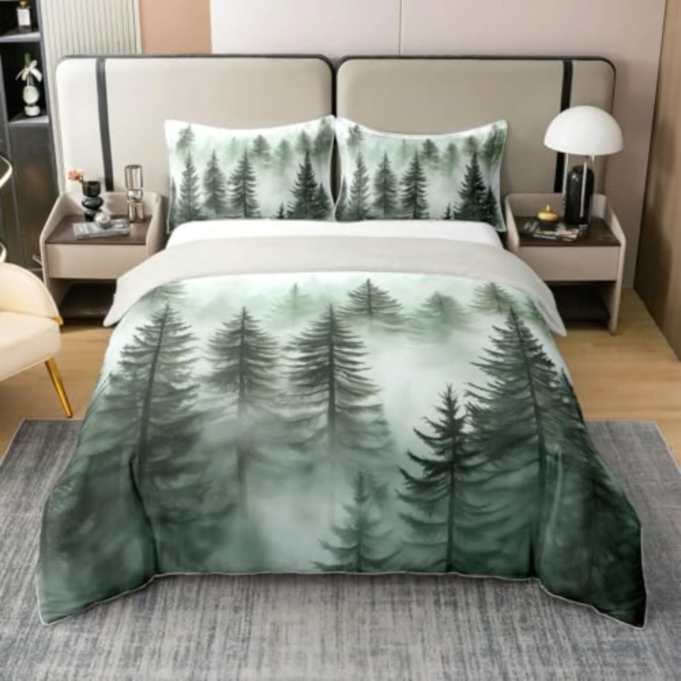 Smoky Mountain Cotton Kids Boys Duvet Cover, Twin