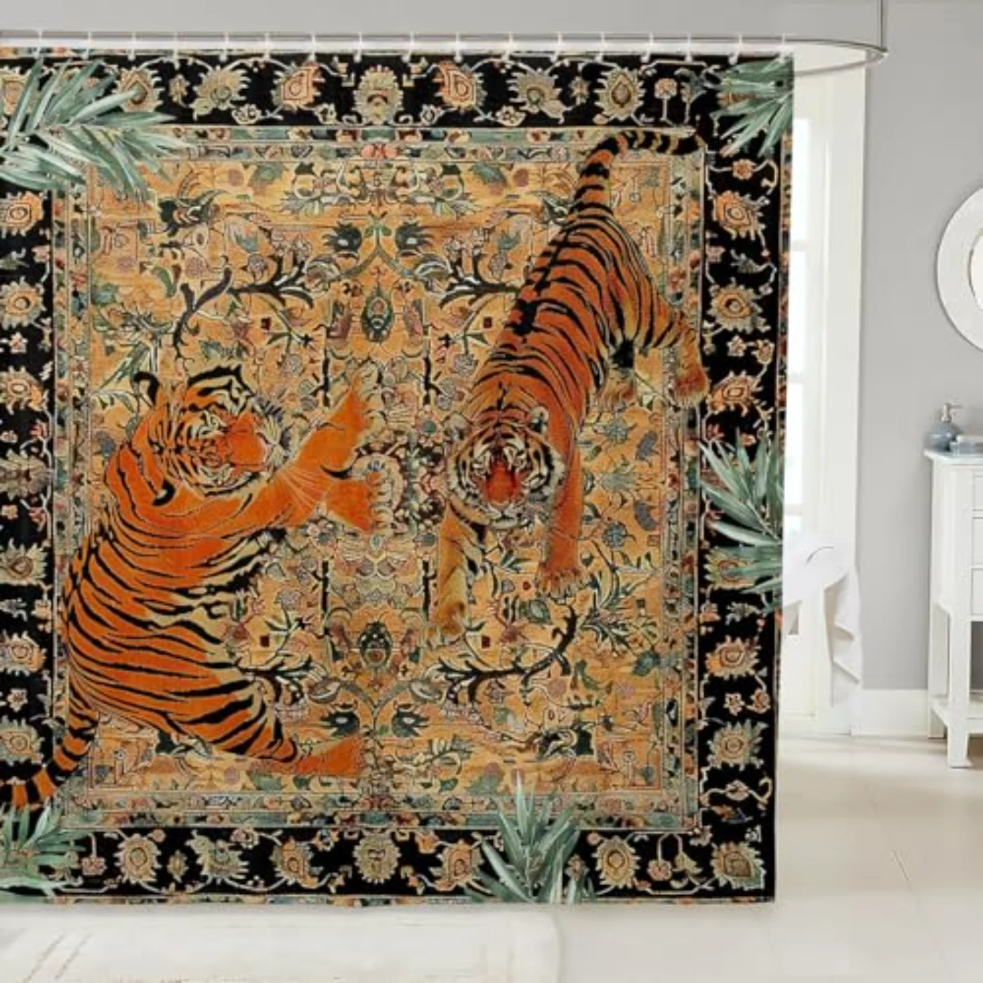 Tiger Shower Curtain Wx78 L Shower Curtain
