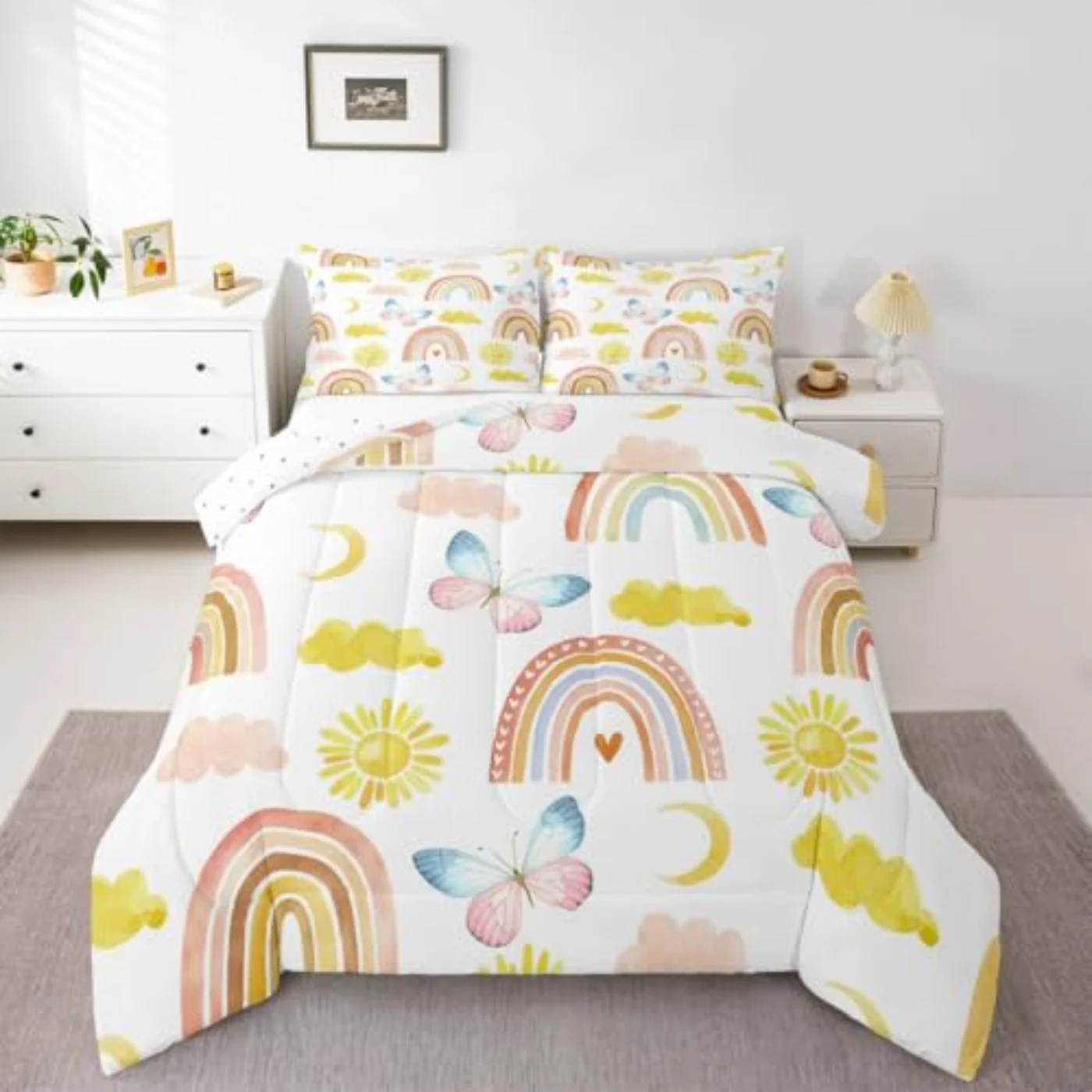 Rainbow Quilt, Twin