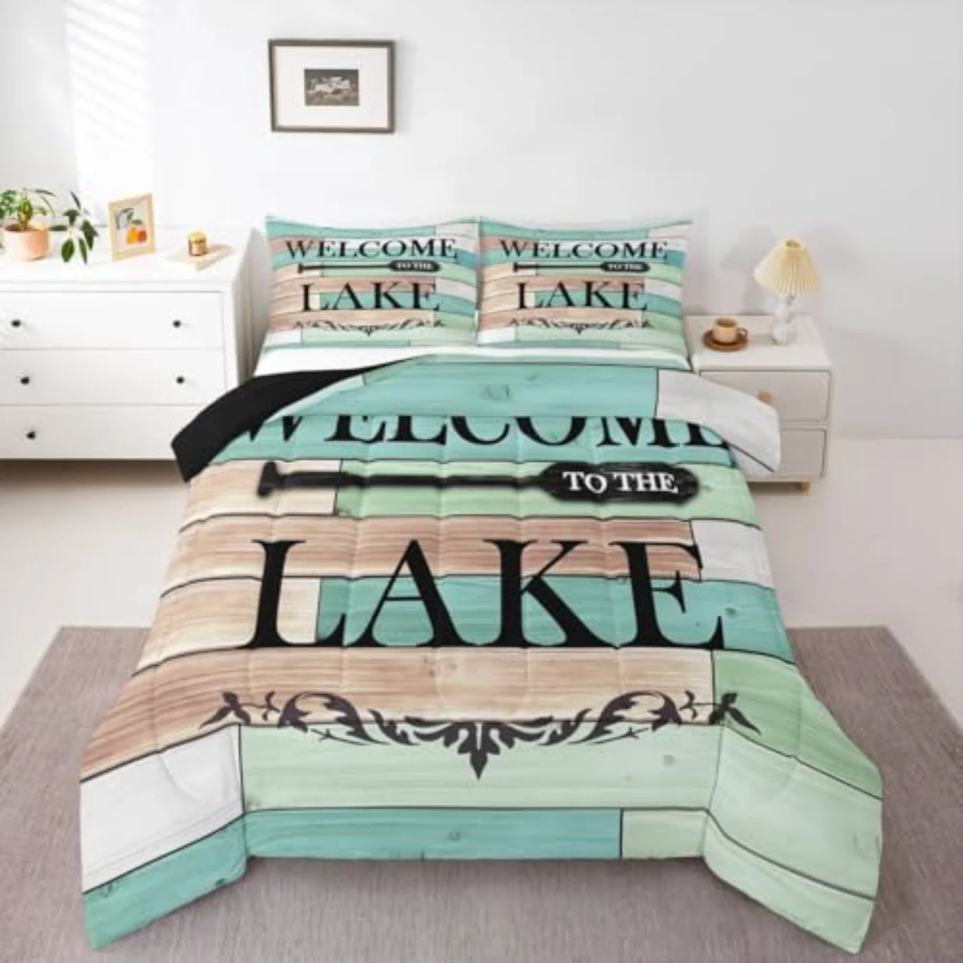 Lake House Quilt, Full