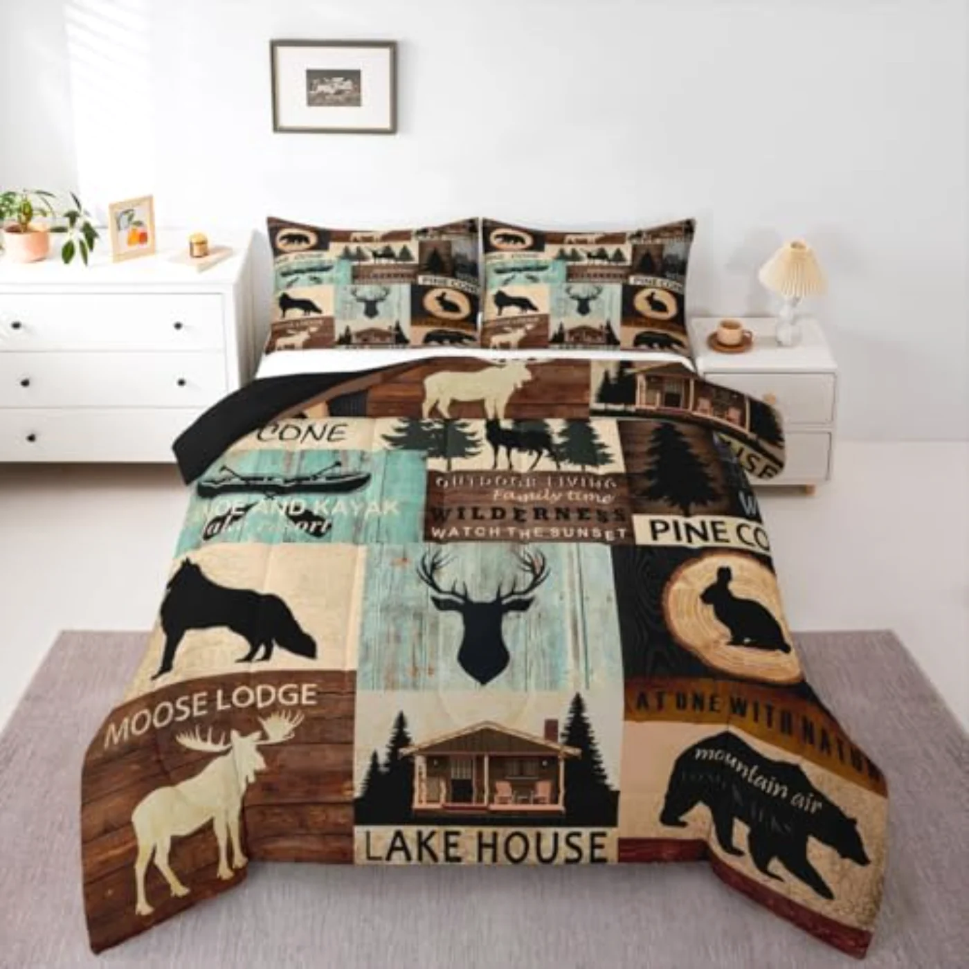 Hunting Woodland Animal Rustic Fox (NZPY)