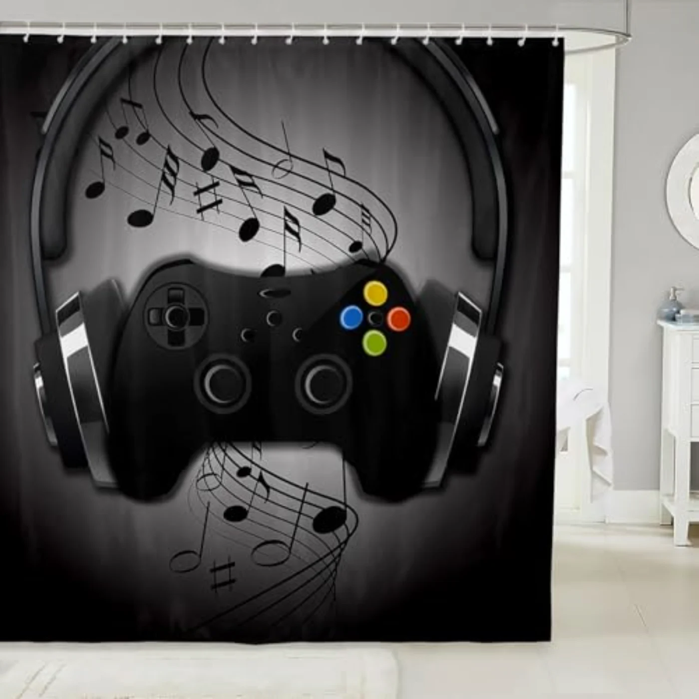 Boys Games Shower Curtain Shower Curtain