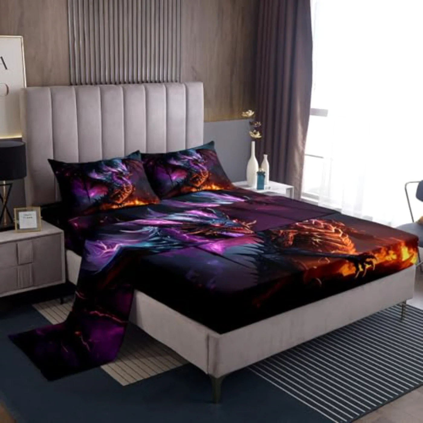 Magic Dragon Sheets D Animal Sheet Set, Full