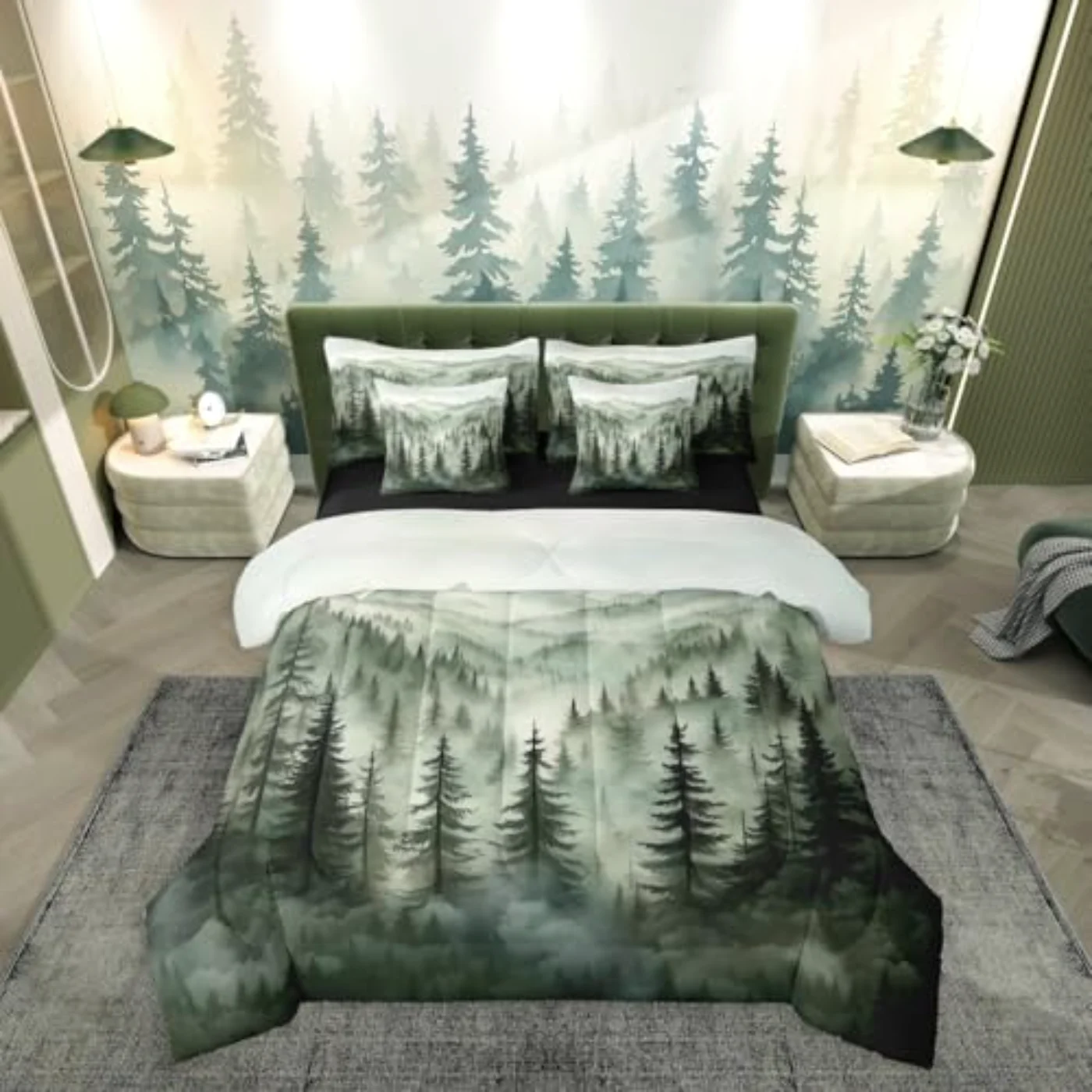 Smoky Mountain Duvet Cover, King