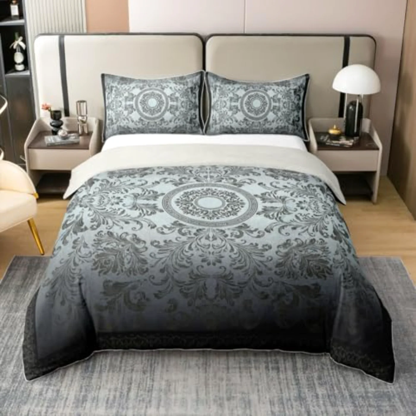 Boho Cotton Duvet Cover, Queen