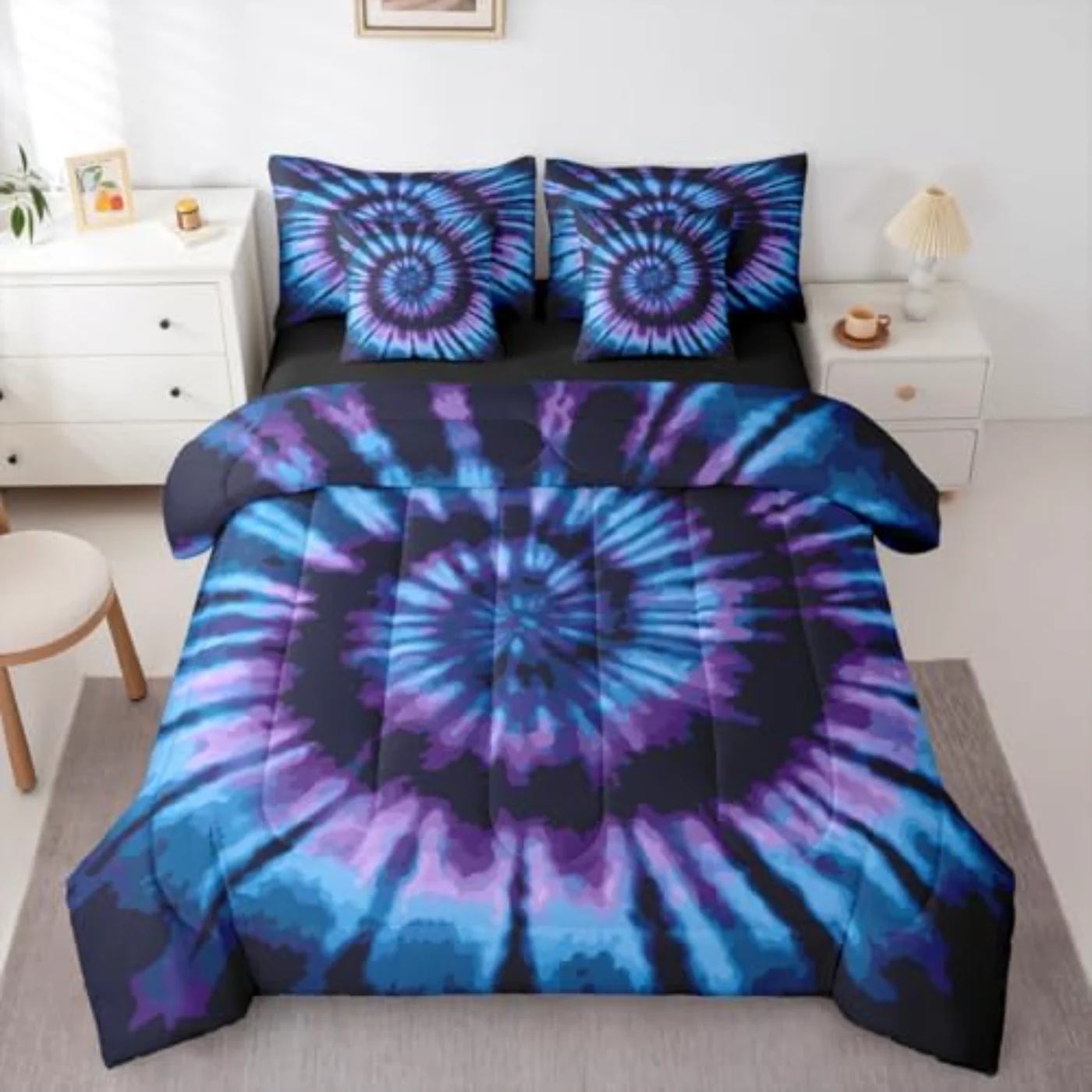 Tie Dye Comforter Set, Full