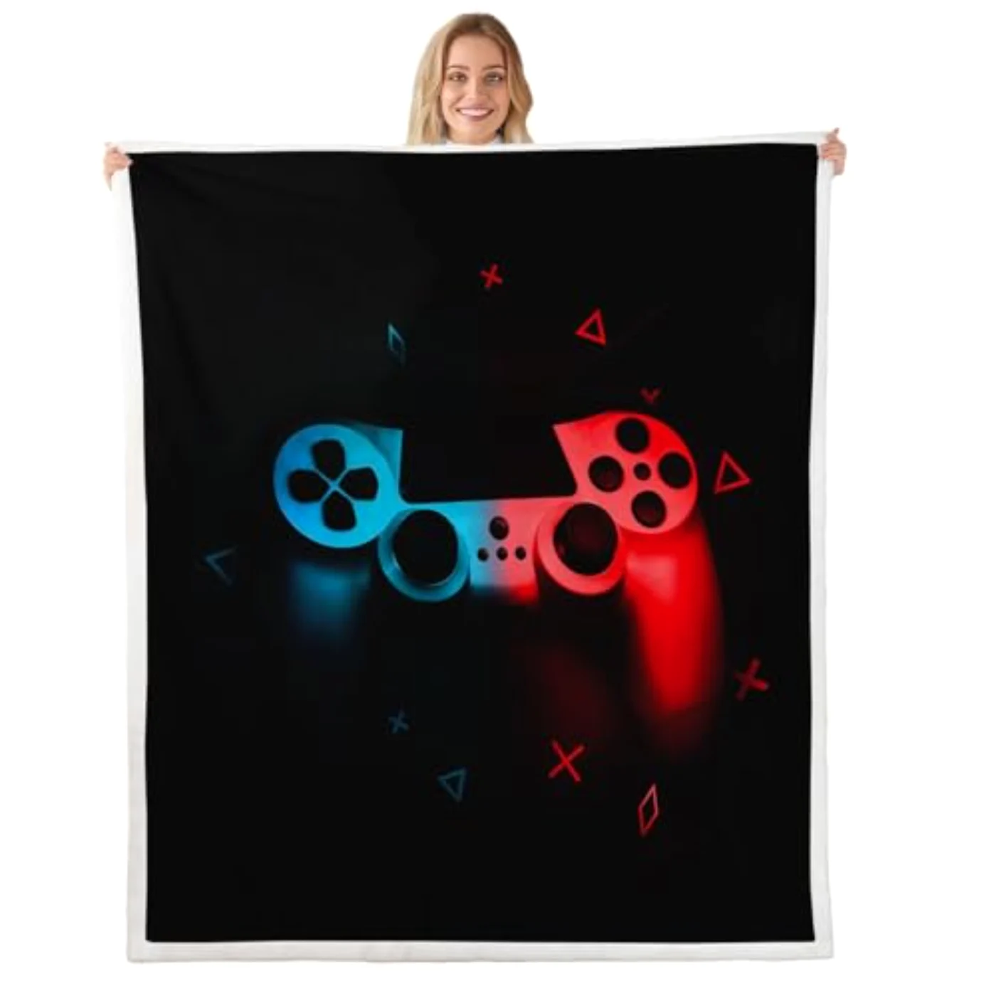 Teen Gaming Throw Blanket Gamer Throw, Twin