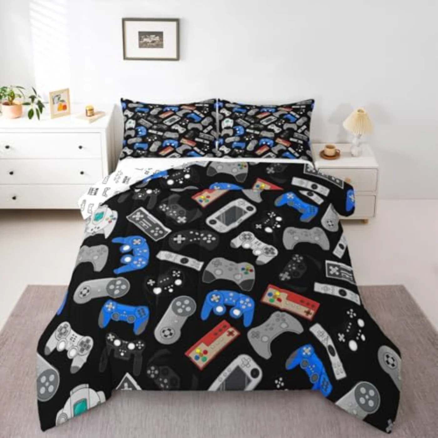 Teens Gamepad Comforter Set, Twin