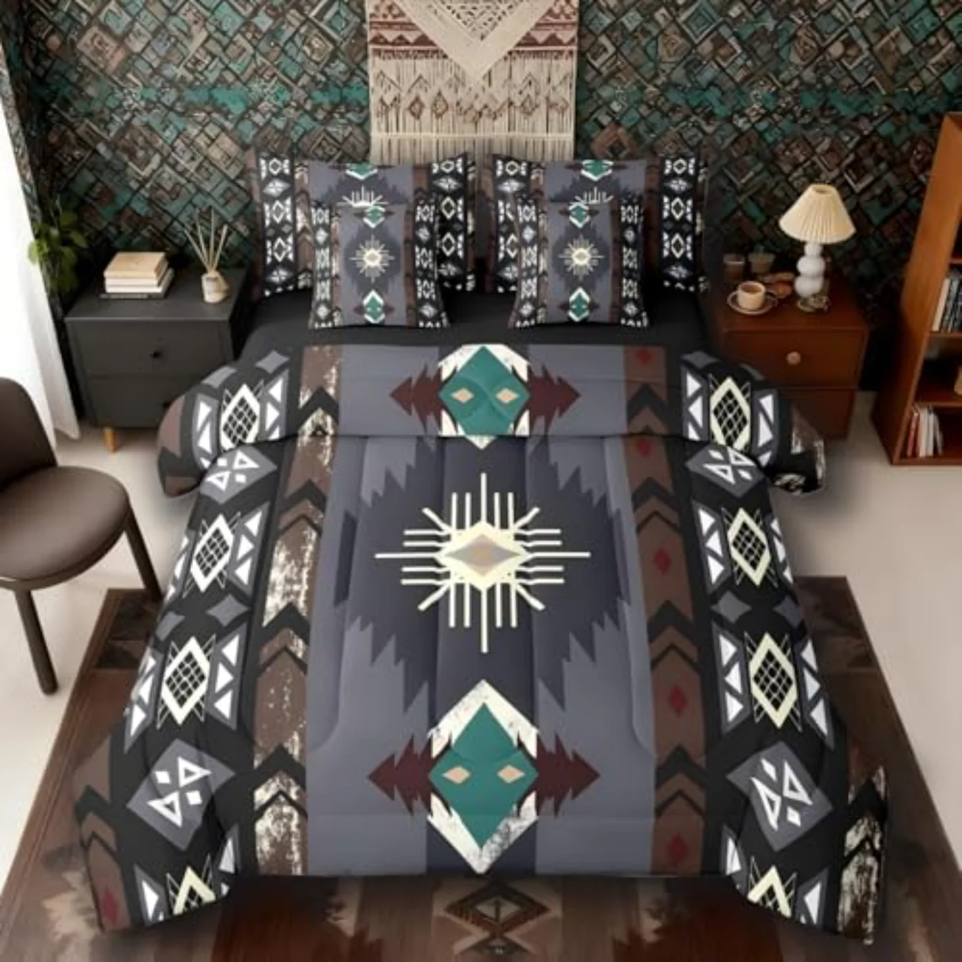 Western In Bag - Comforter Set, Queen (VT6P)