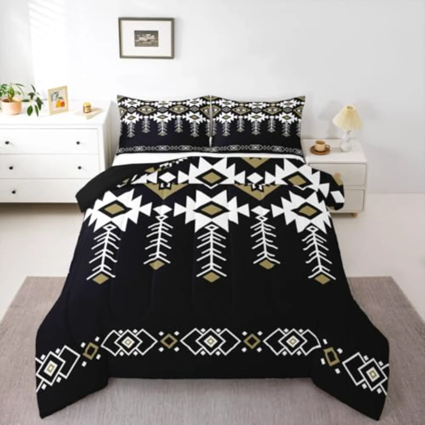 Boys Southwestern Aztec Comforter Set, King