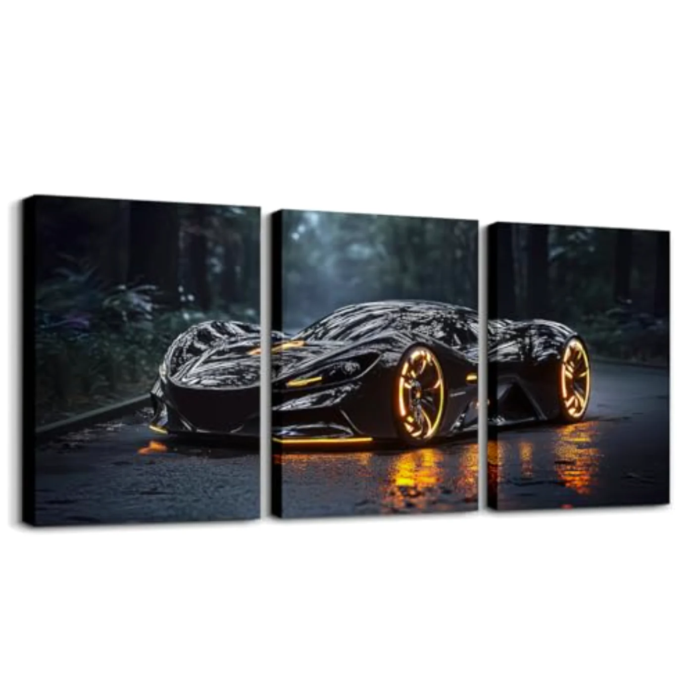 Boys Sports Car Canvas Wall Wall Hanging