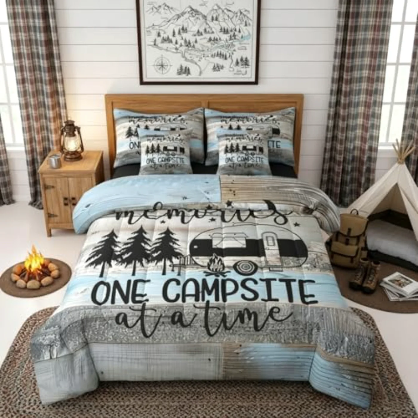 Pillowcases Comforter Set, Queen