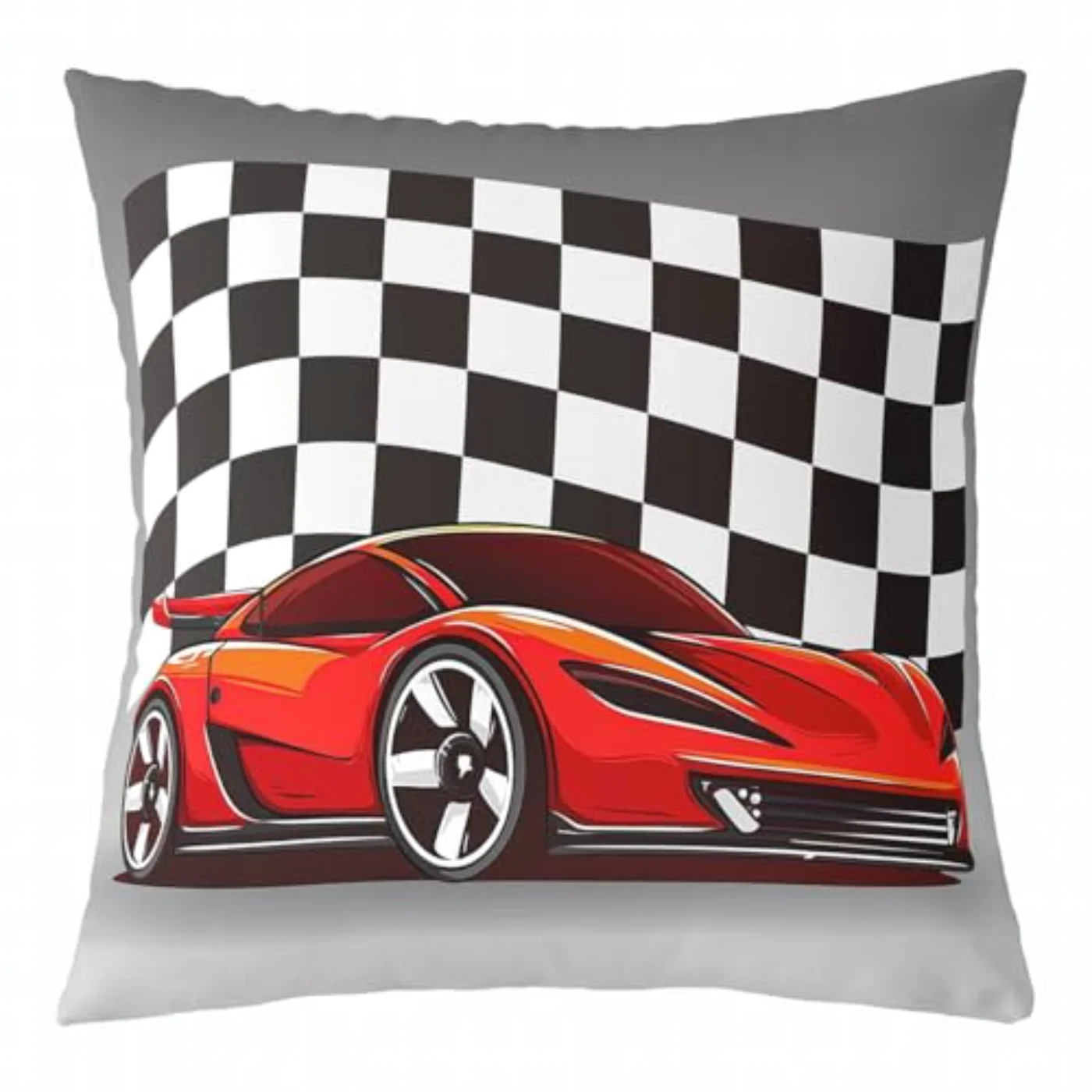 Racing Car Throw Pillow X16 Pillow Covers