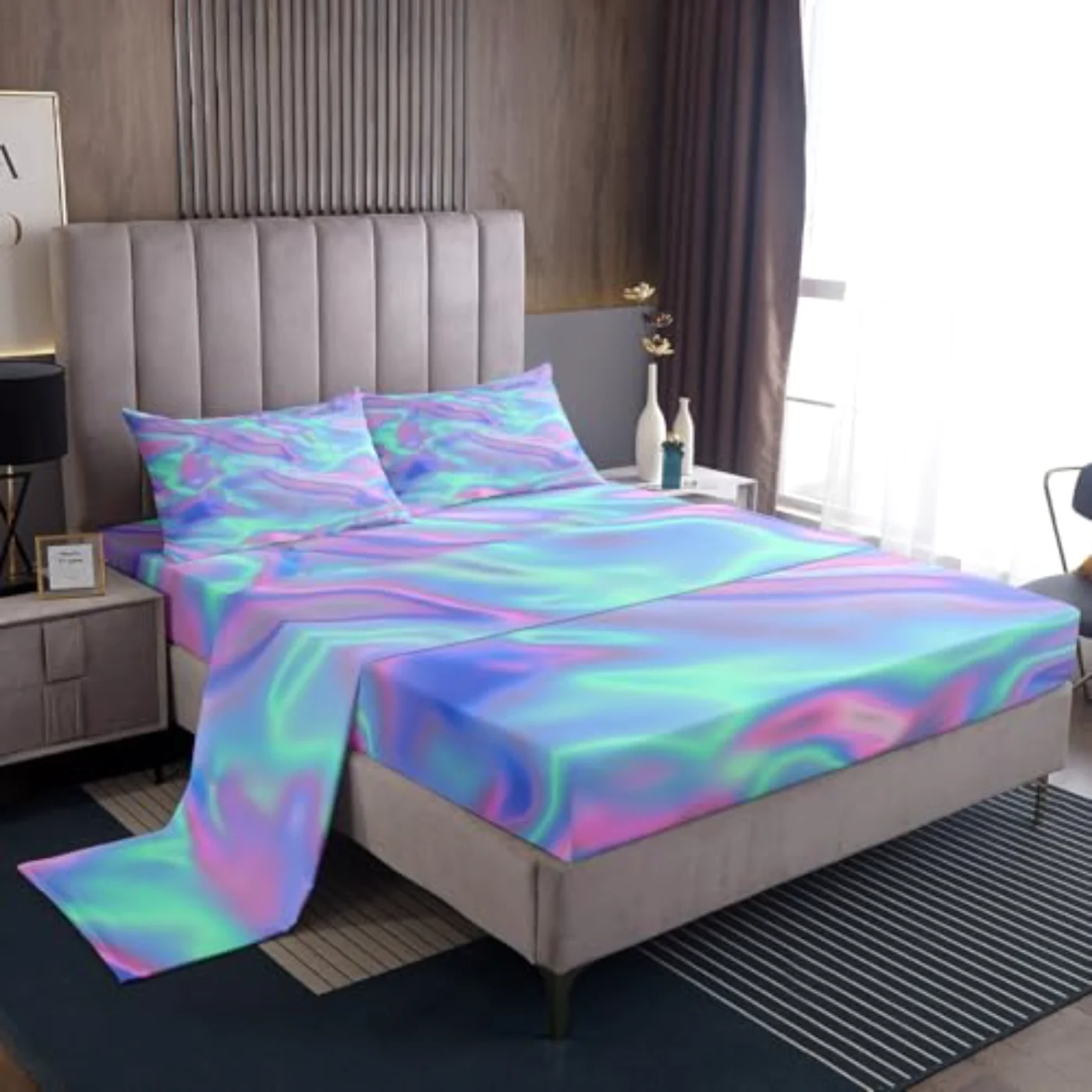 Tie Dye Sheets Sheet Set, Queen