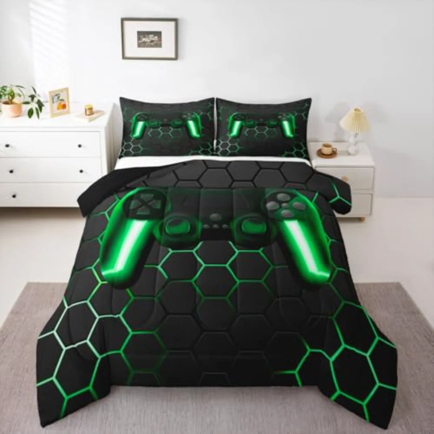 Game Boys Comforter Set, Twin