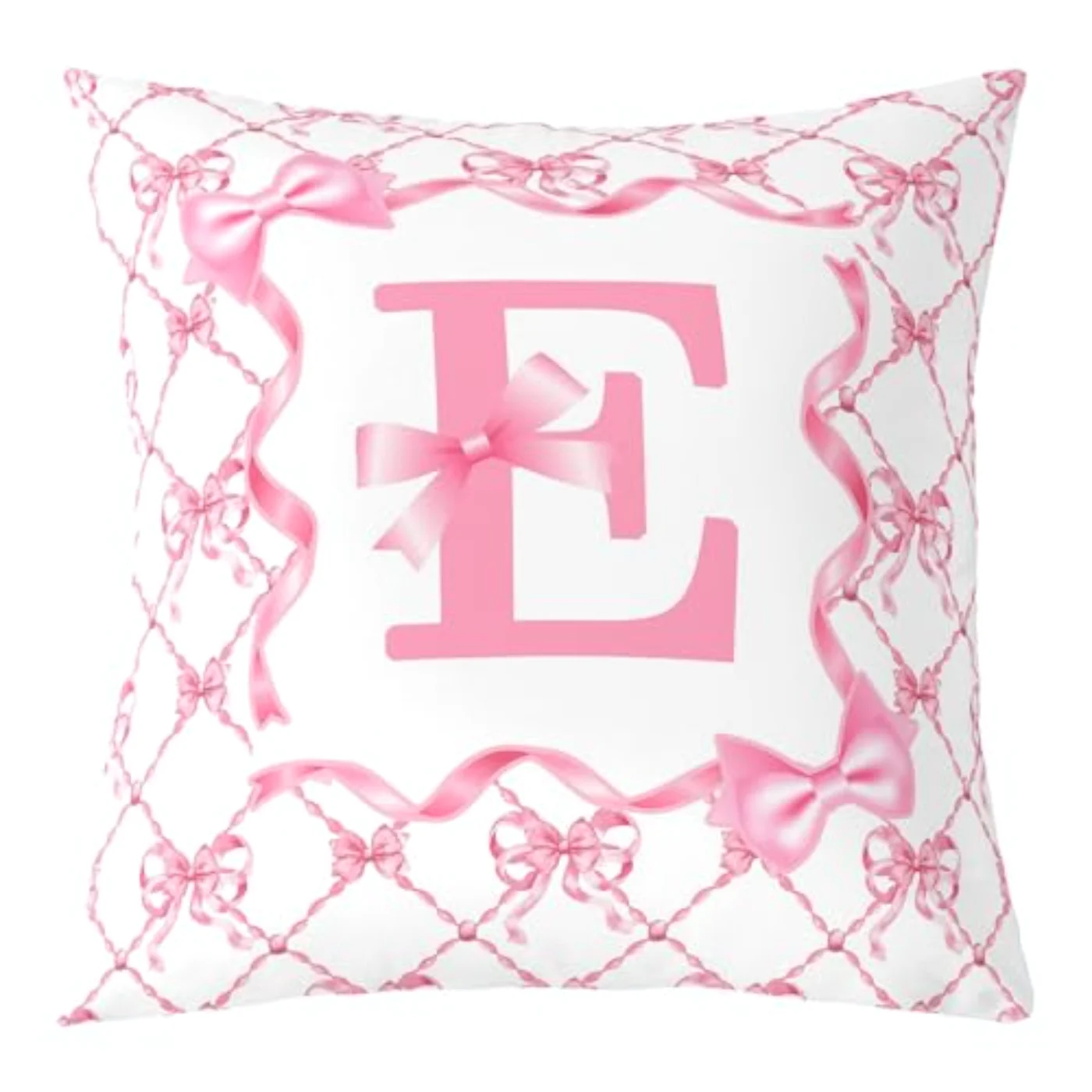 Letter E Initial Birthday Gifts Pillow Covers