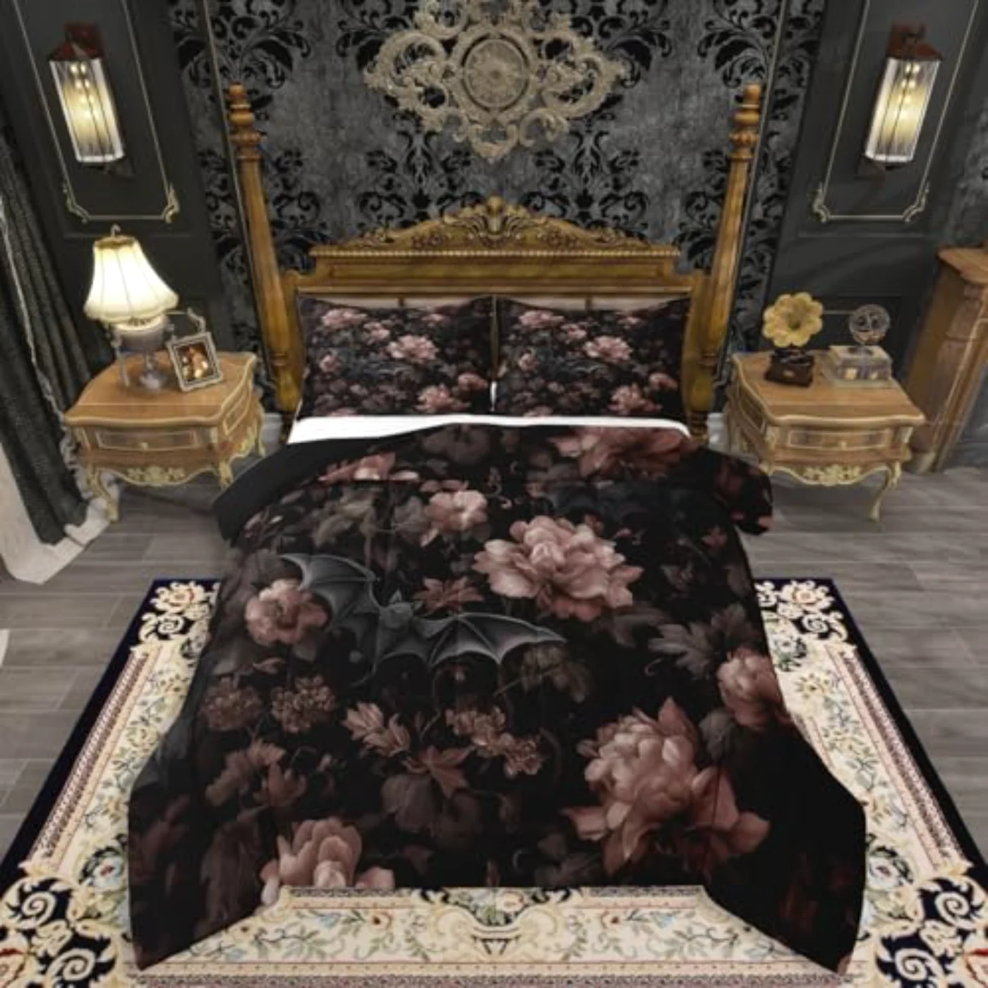 Gothic Comforter Set, King