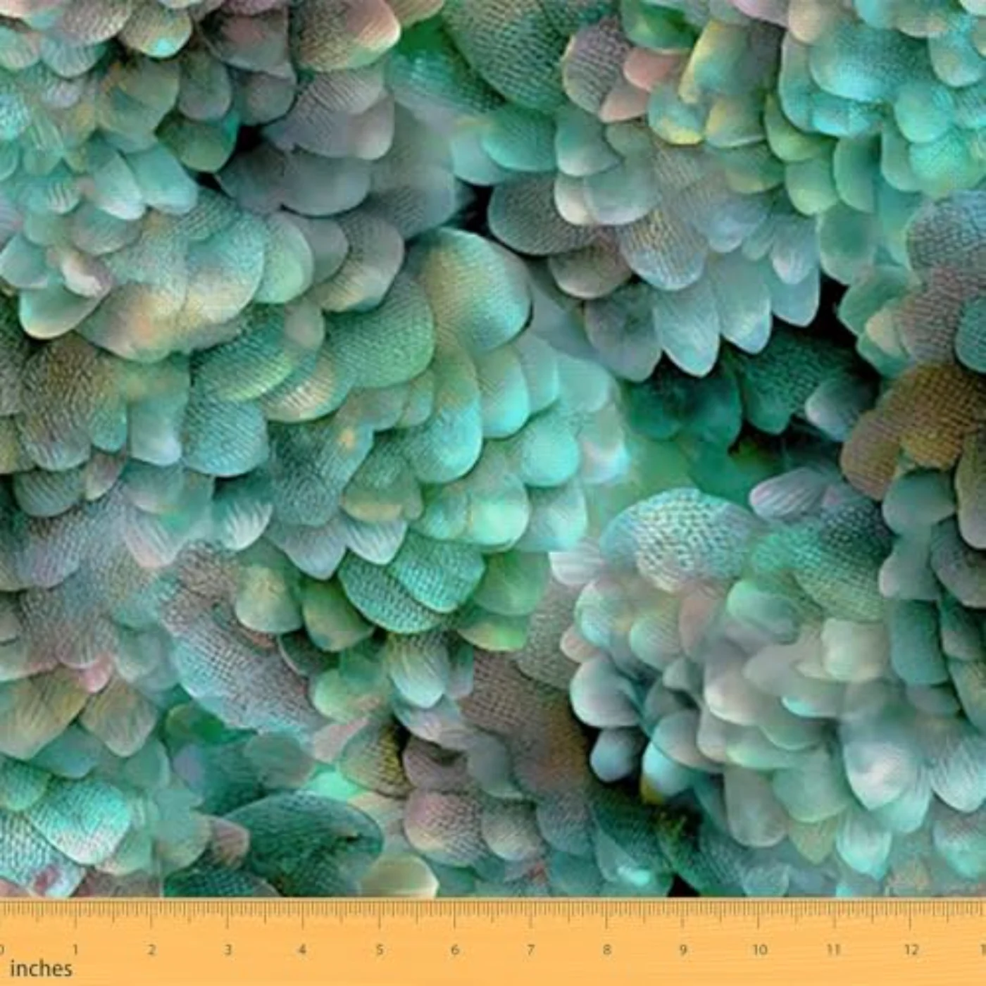 Mermaid Scales Upholstery Fabric Comforter Set