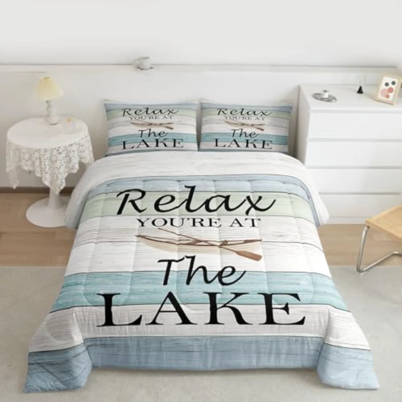 Lake Lake House Comforter Set, King