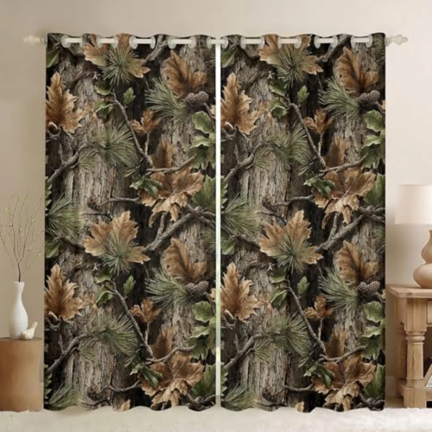 Camo Hunting Blackout Curtains Wx63 Curtains