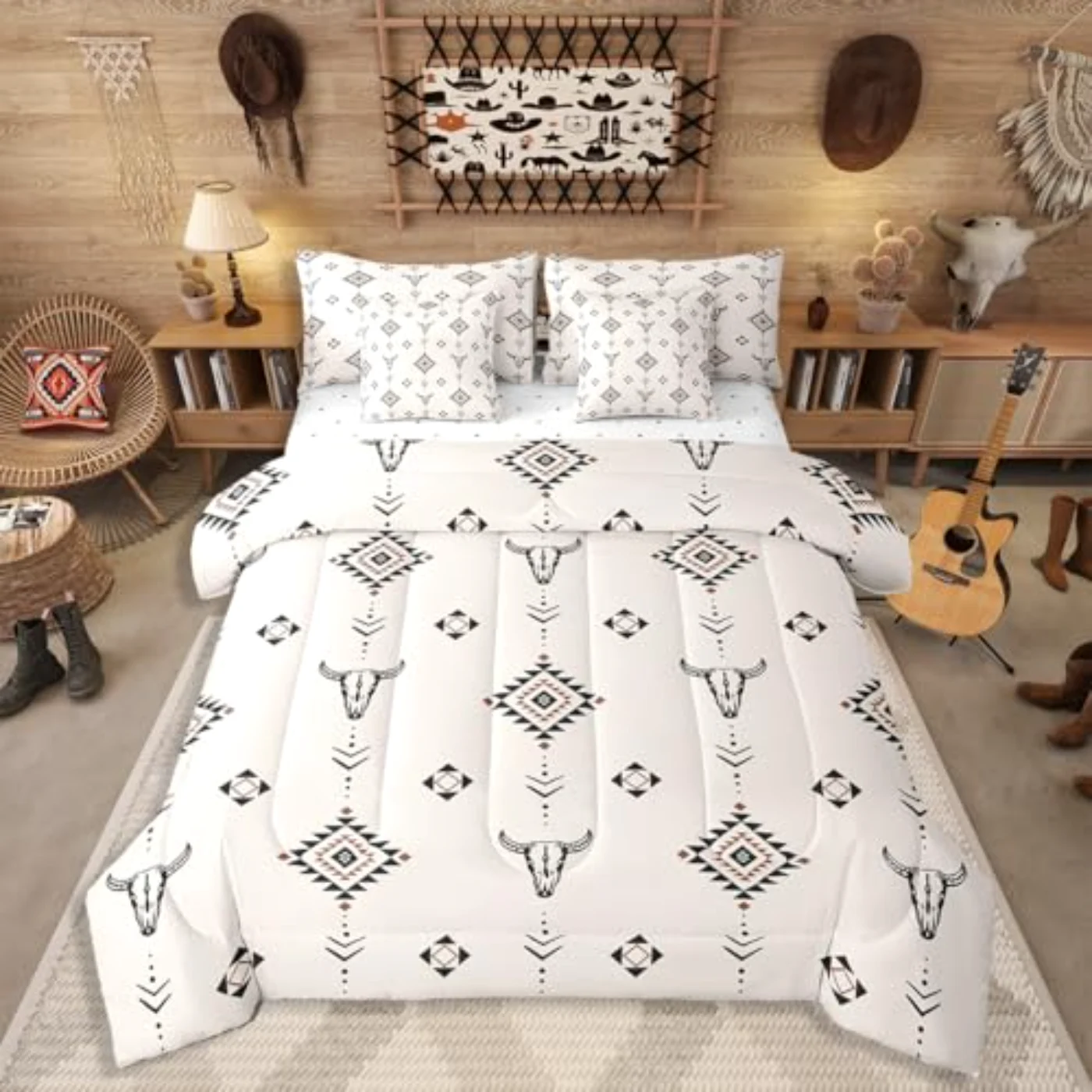 Western Aztec - Comforter Set, King