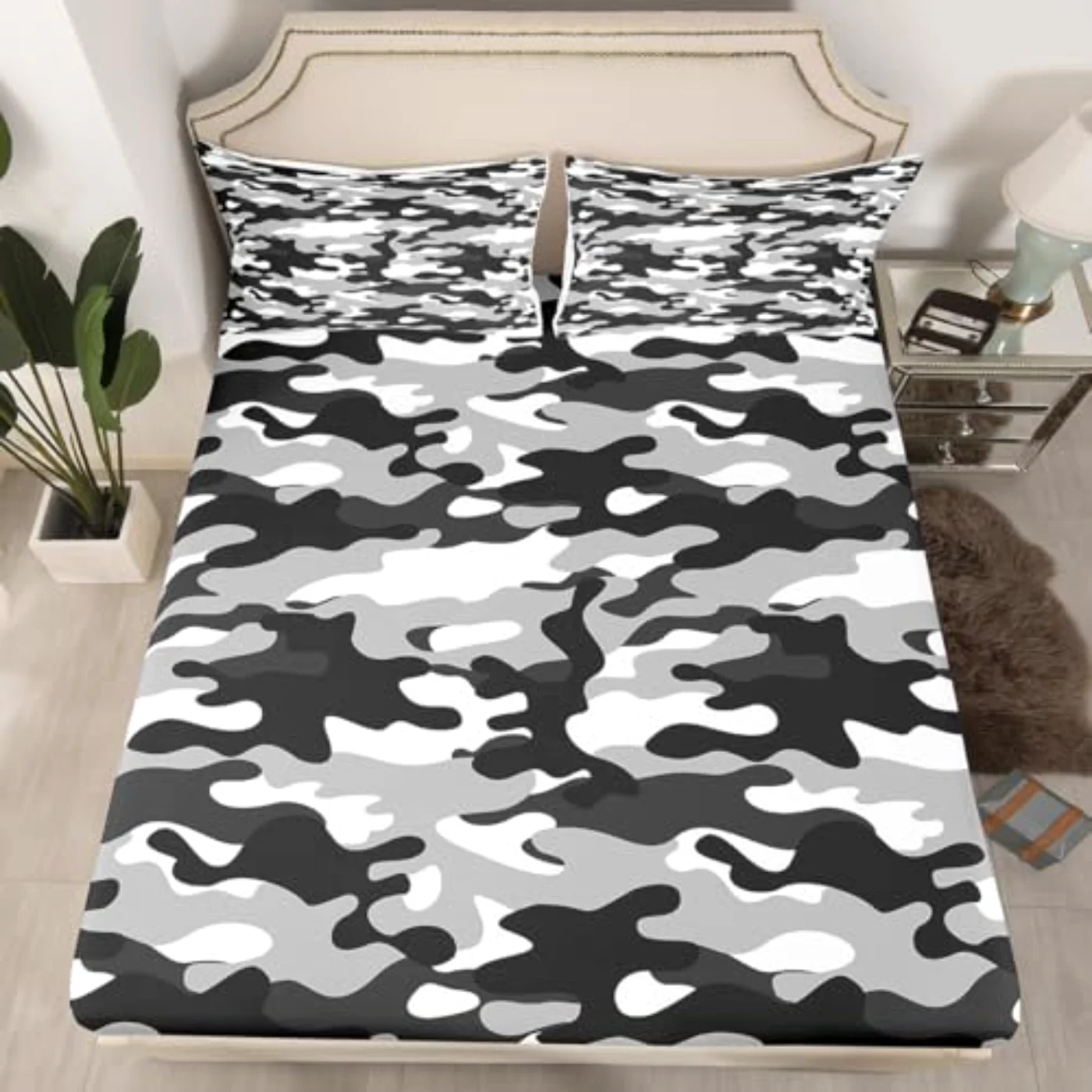 Camouflage Sheet Set, Twin
