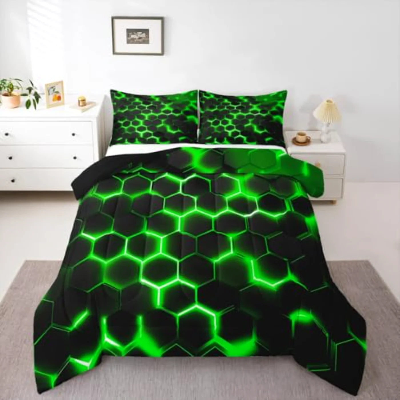 Geometric Quilt, Queen