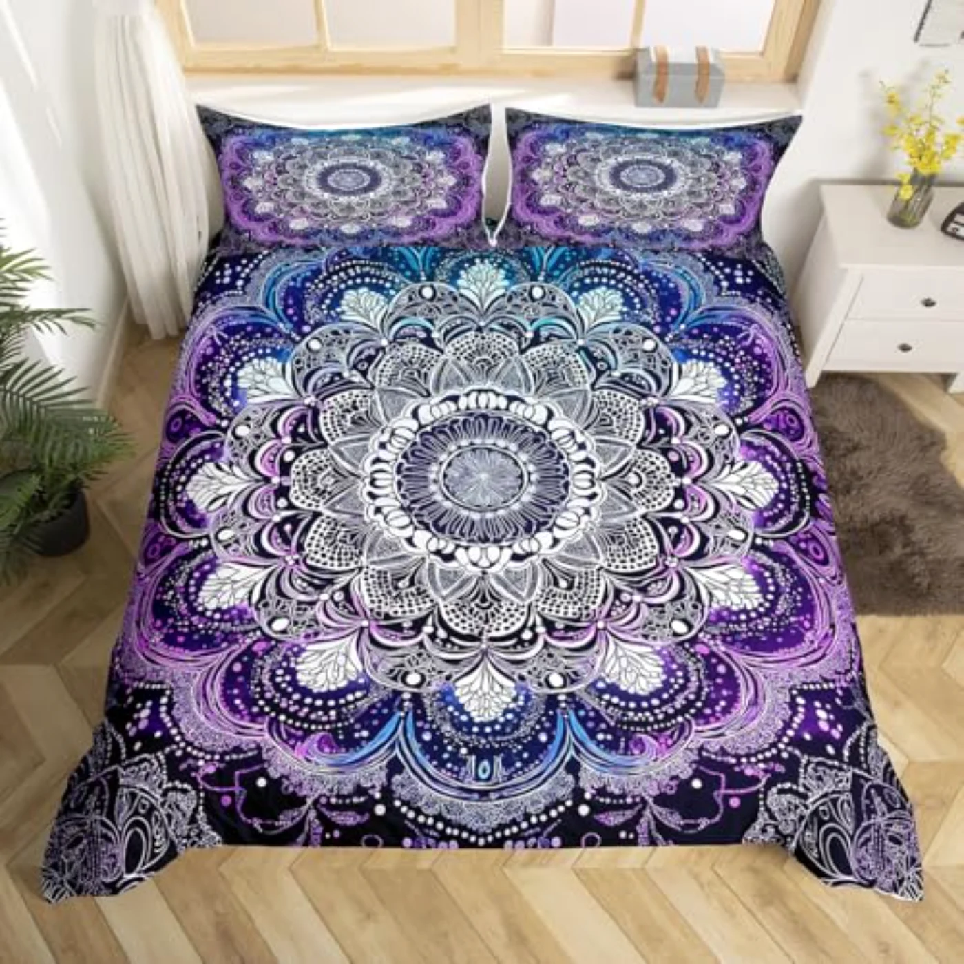 Mandala Duvet Cover, King