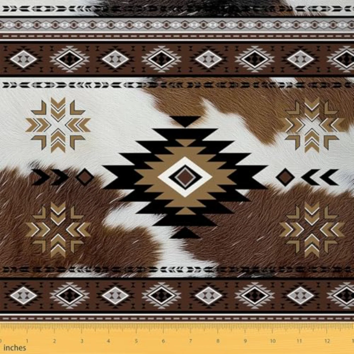 Aztec Bohemian Upholstery Fabric Chairs Comforter Set