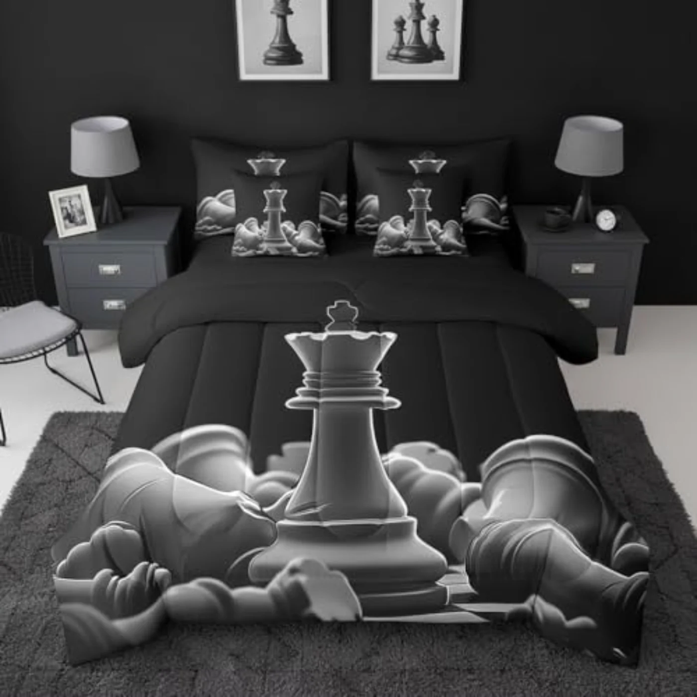 Chess Knight Sheets Board Gaming (G1LN)