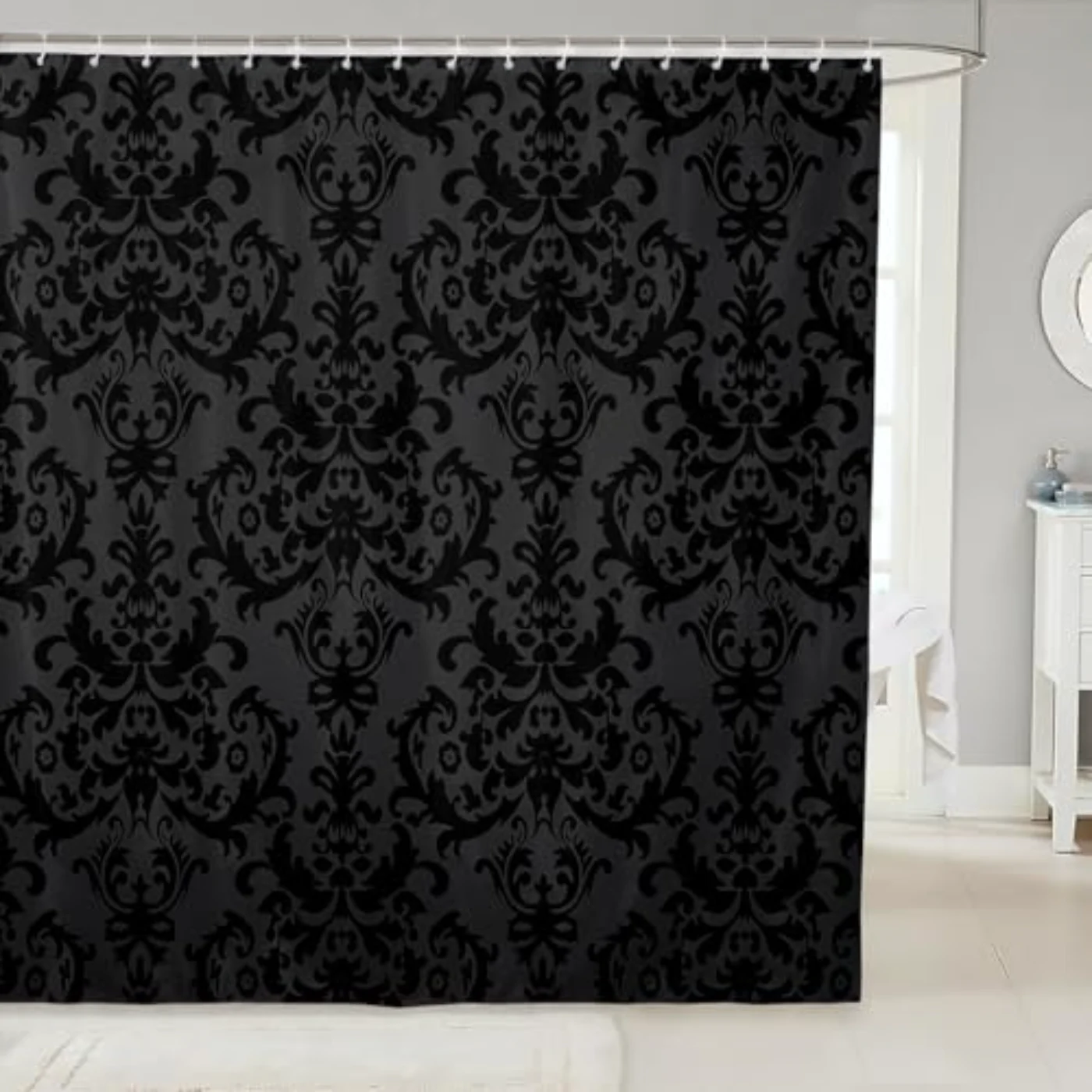 Adults Gothic Damask Shower Curtain Shower Curtain
