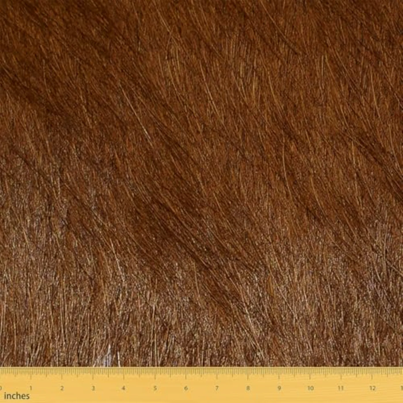 Brown Cowhide Fabric Western Cow Comforter Set