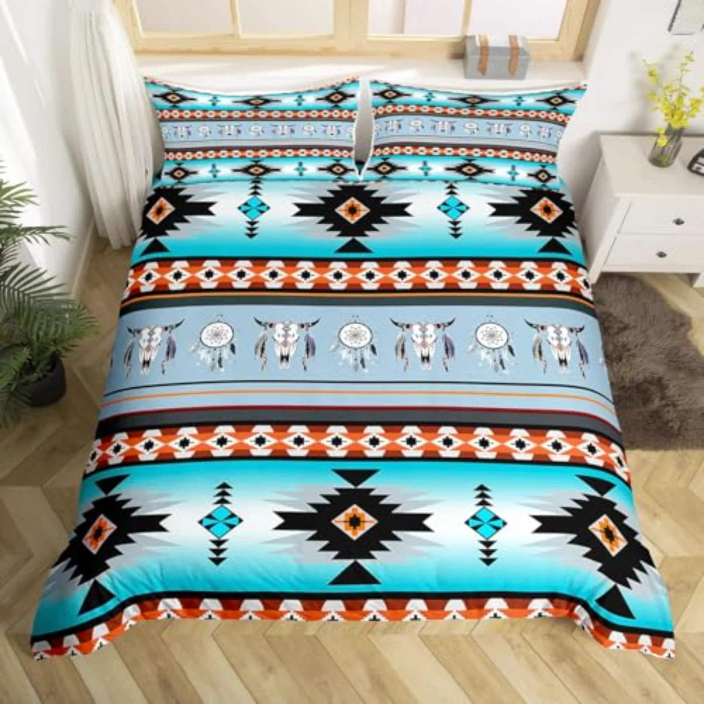 Western Duvet Cover, Queen