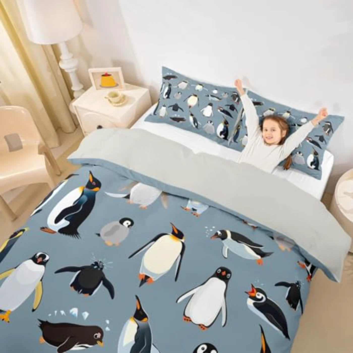 Penguin Duvet Cover, Queen