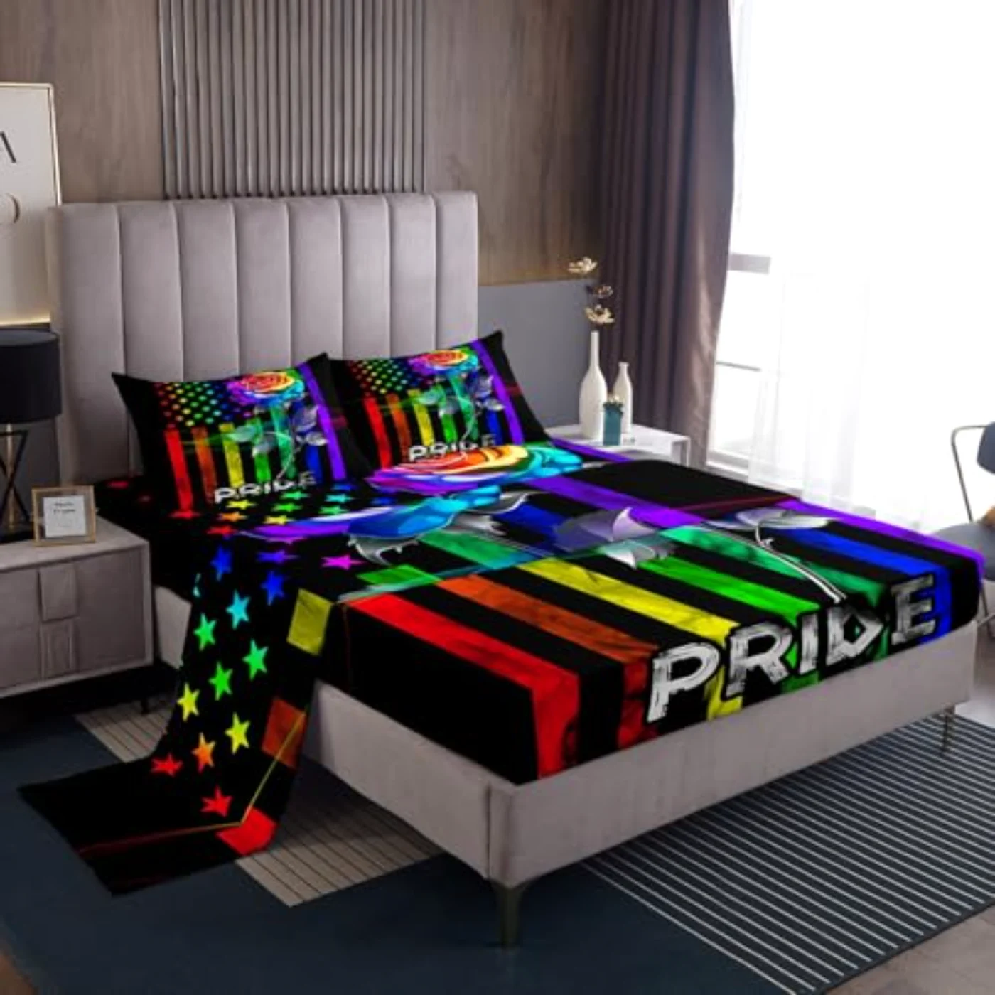 Gay Pride Sheet Set, King
