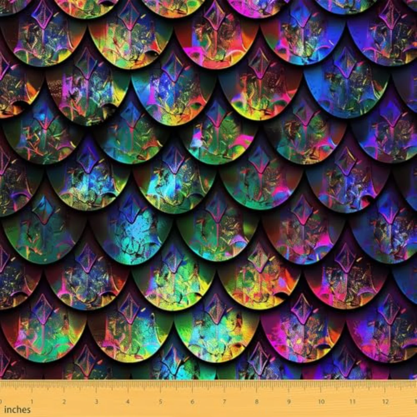 Dragon Scales Comforter Set