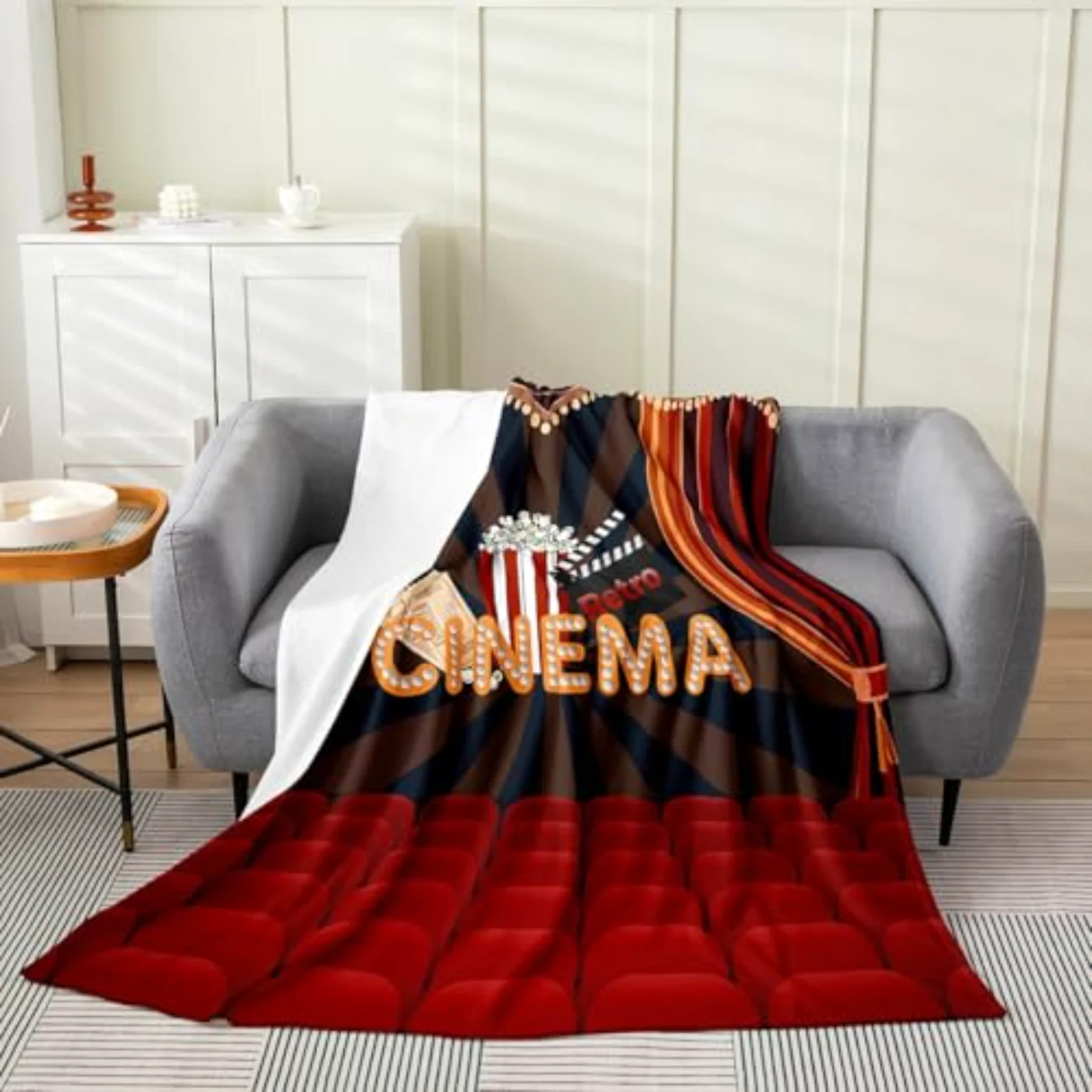 Movie Blanket X50 Inch Popcorn Throw