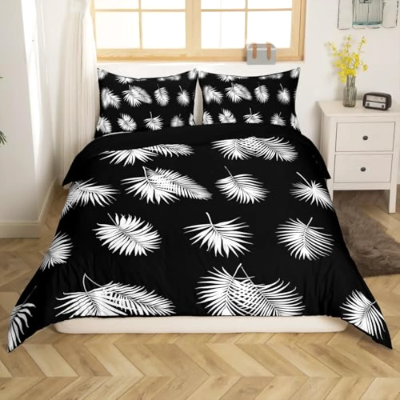 Botanical & Floral Duvet Cover, King