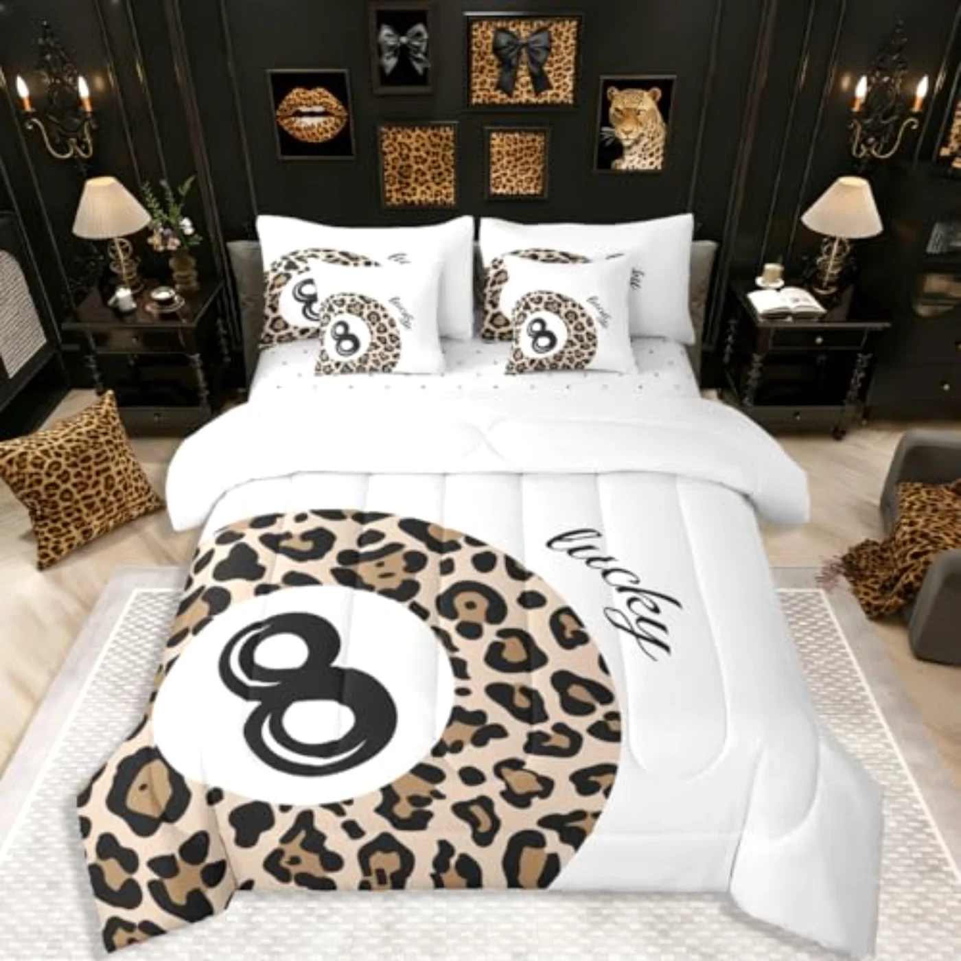 Lucky Ball In Bag Comforter Set, Full