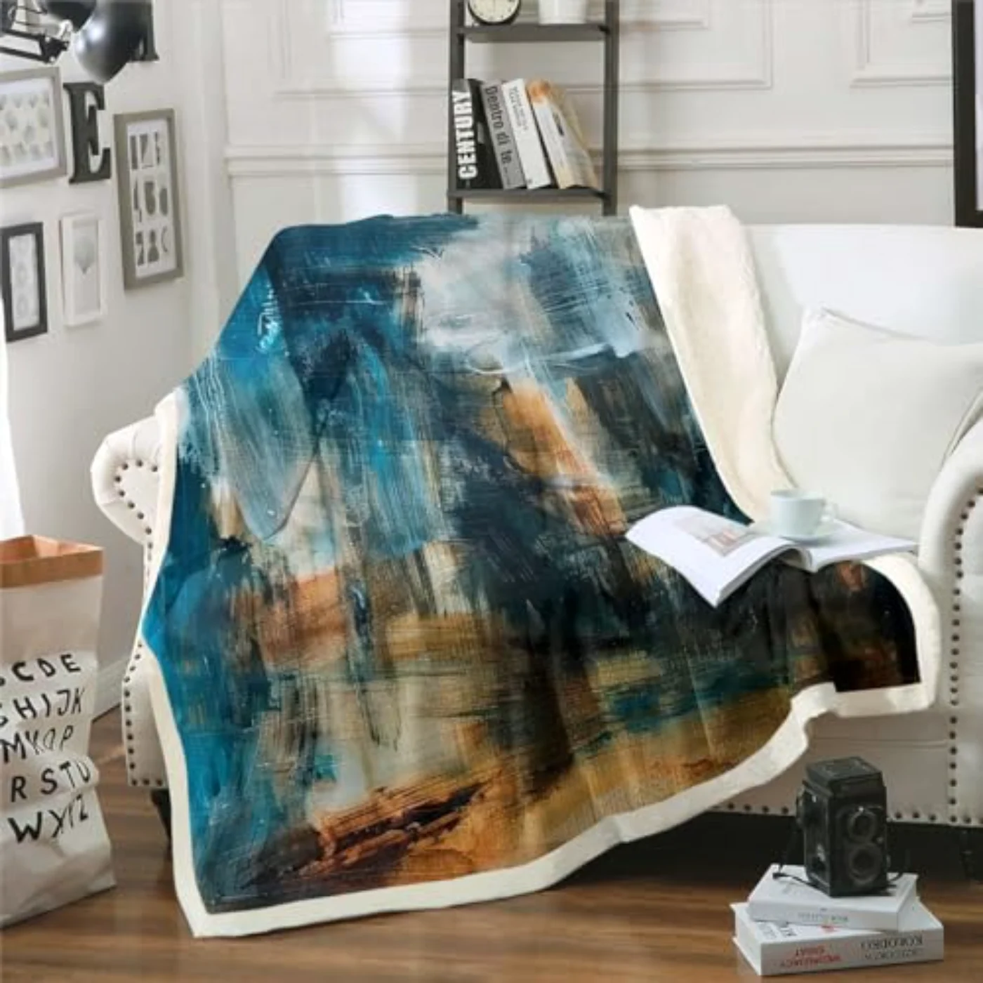 Ombre Throw Blanket Couch - Throw, Twin