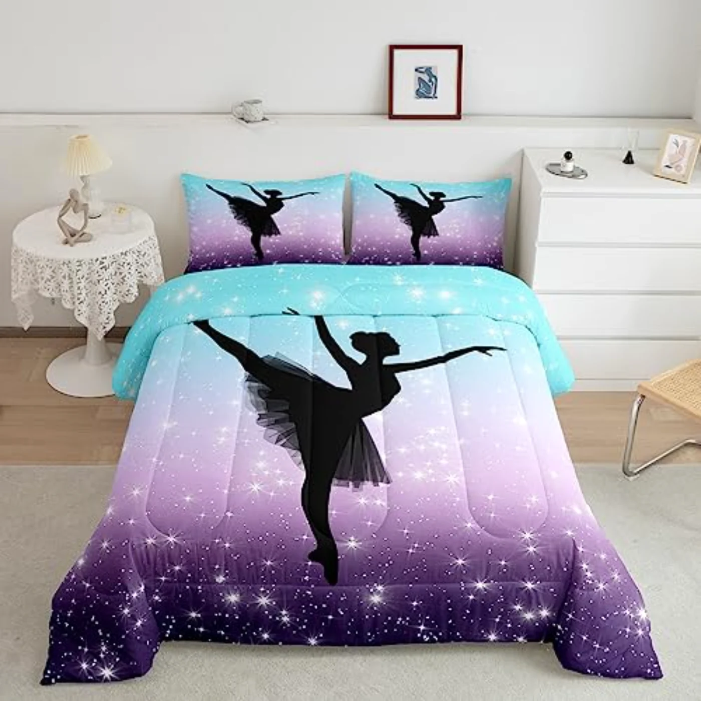 Ballet Comforter Set, Full