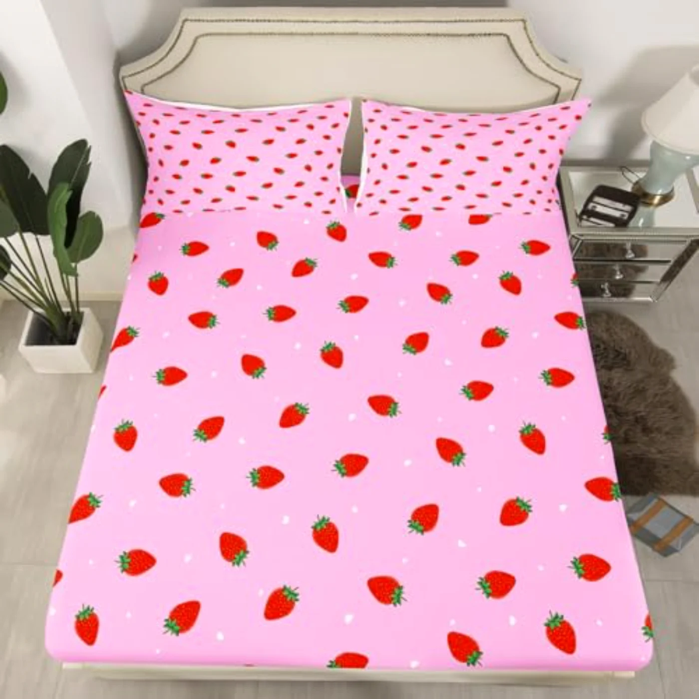 Strawberry Duvet Cover, Full