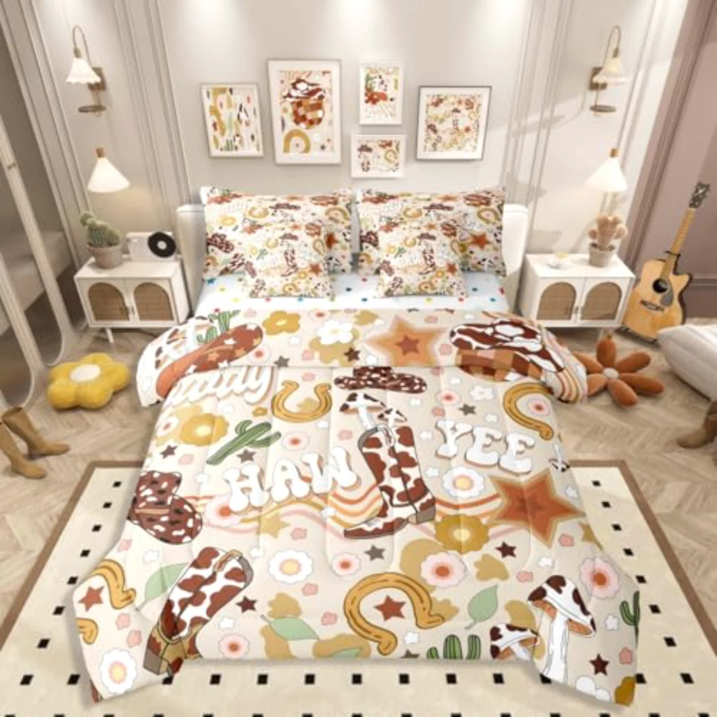 Cowgirl Cute Comforter Set, Twin