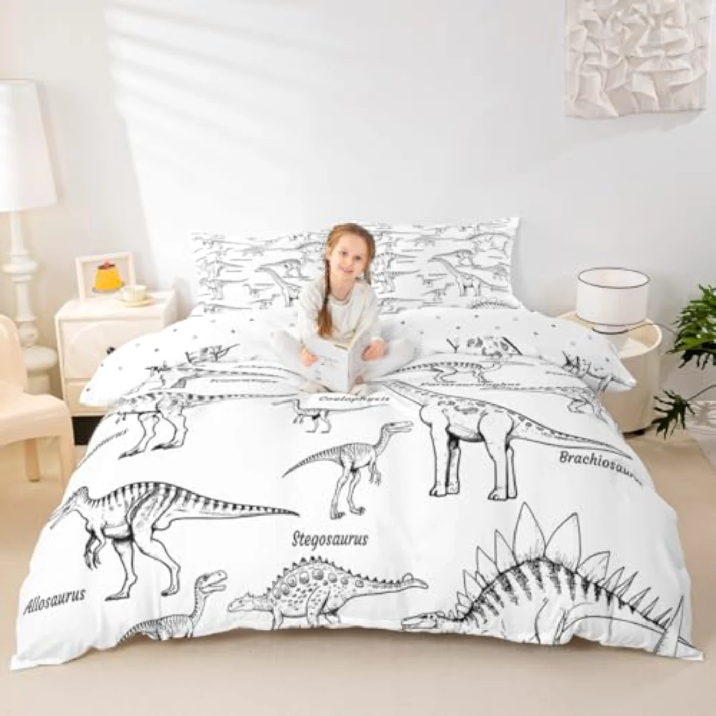Boys Dinosaur Duvet Cover, Twin