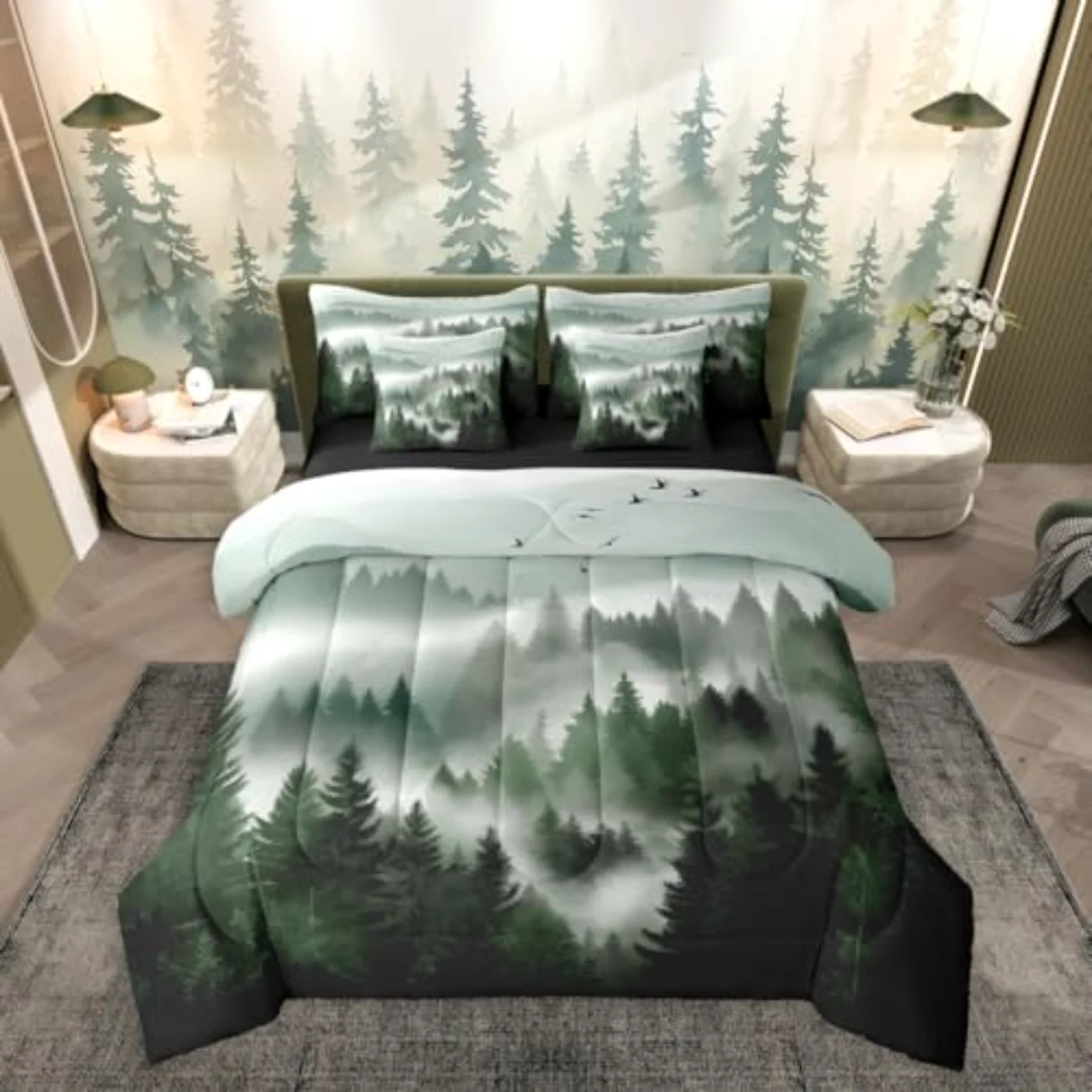 Smoky Mountain Comforter Set, Queen