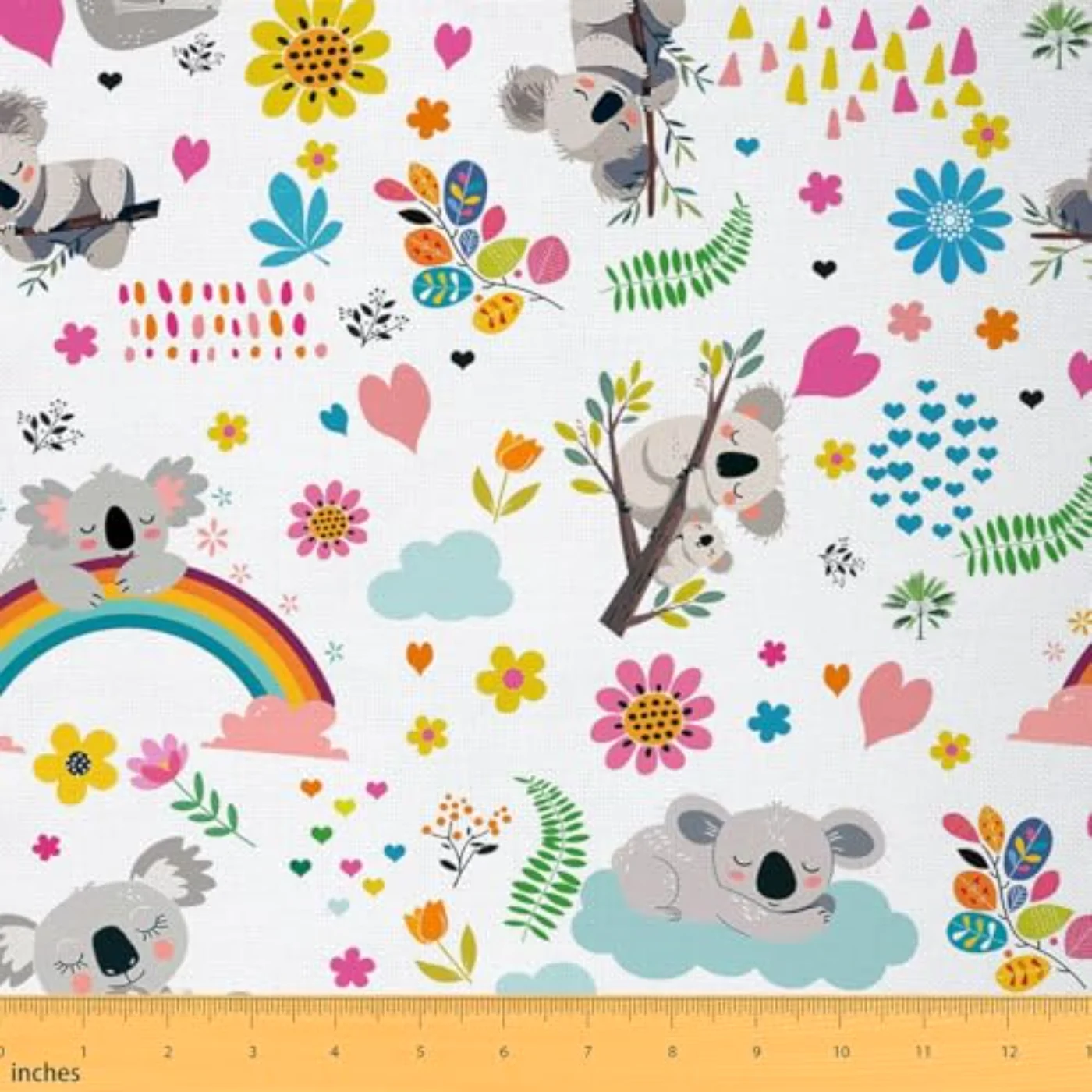 Kids Koala Fabric By Yard Comforter Set