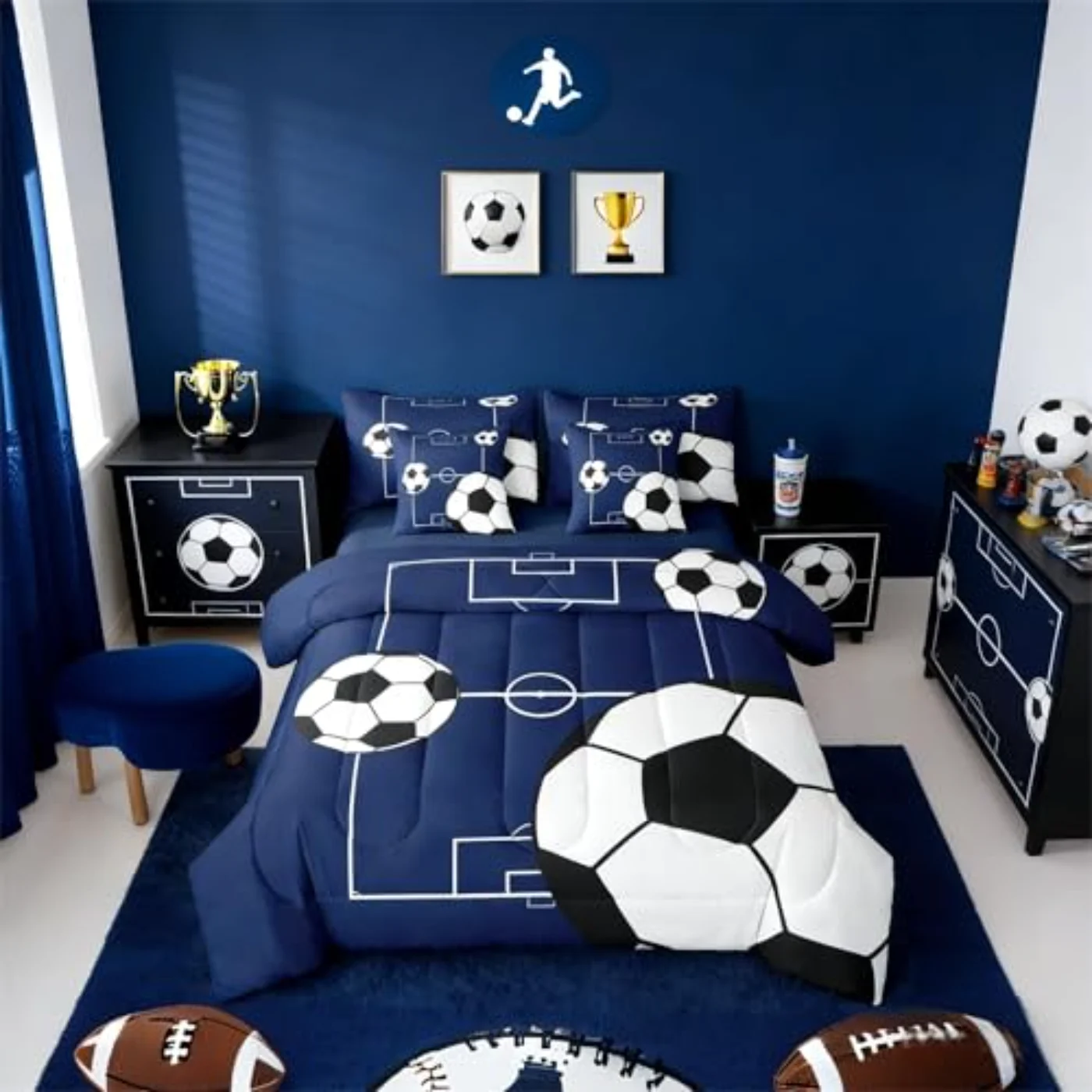 Football Boys Sports Theme Teens (4RG9)