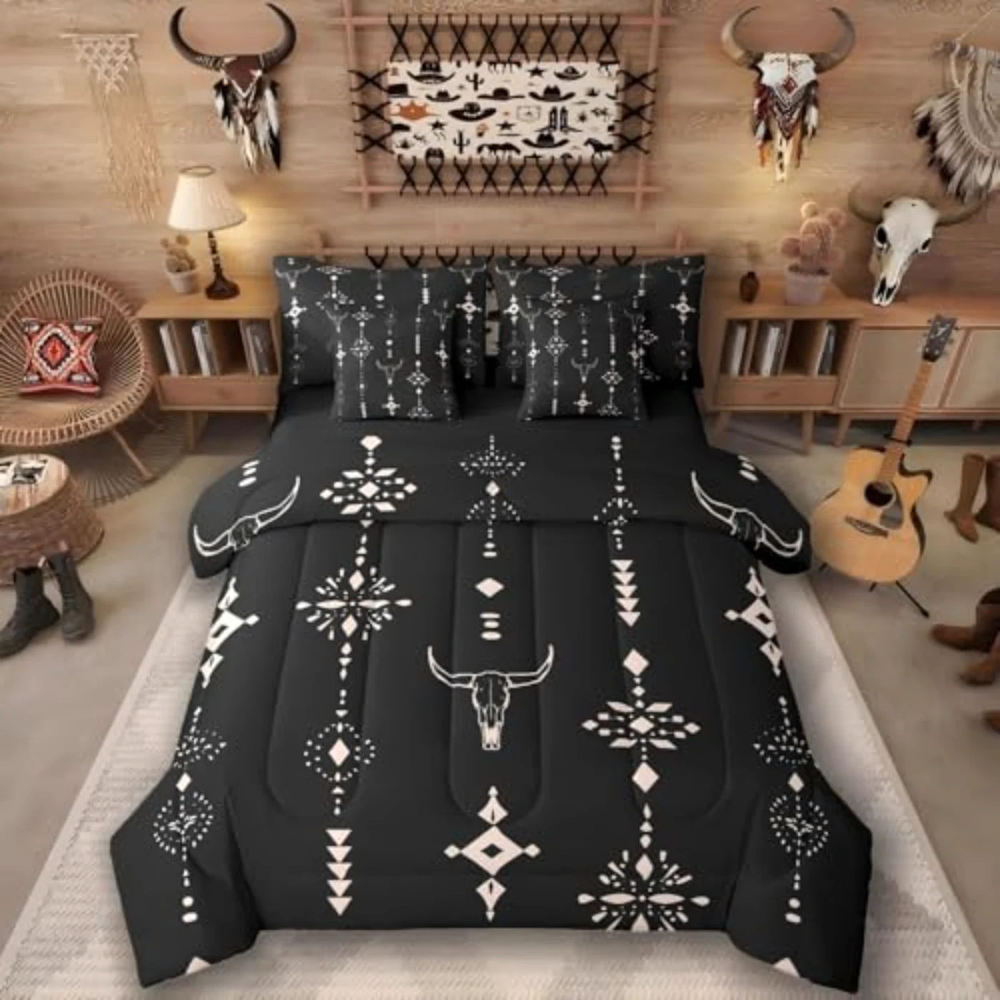 Western In Bag - Comforter Set, Queen (RHFY)